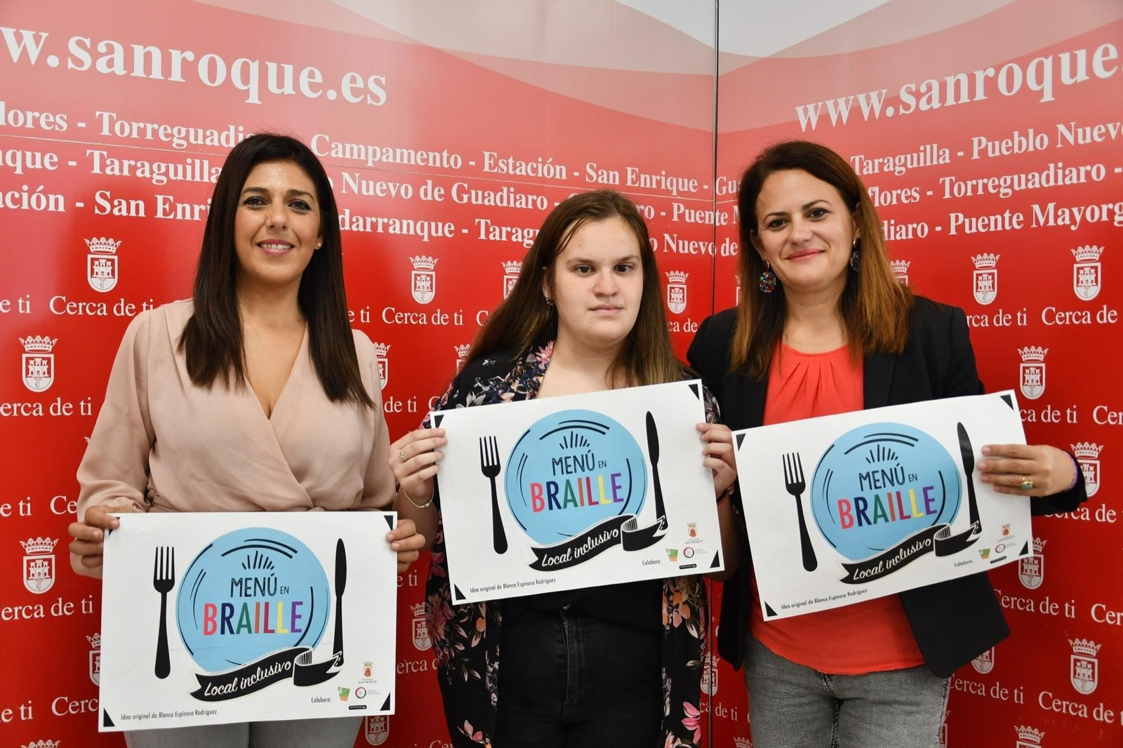 Presentación 'Menú en braille' en San Roque.