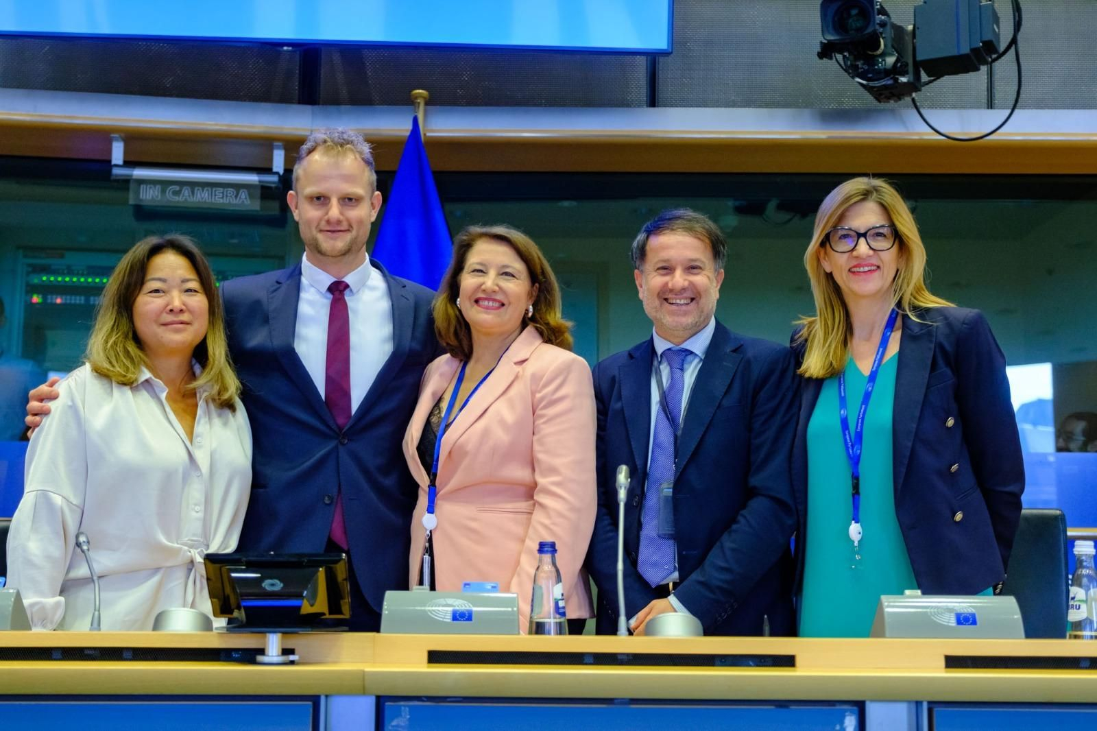 Carmen Crespo, en la eurocámara.