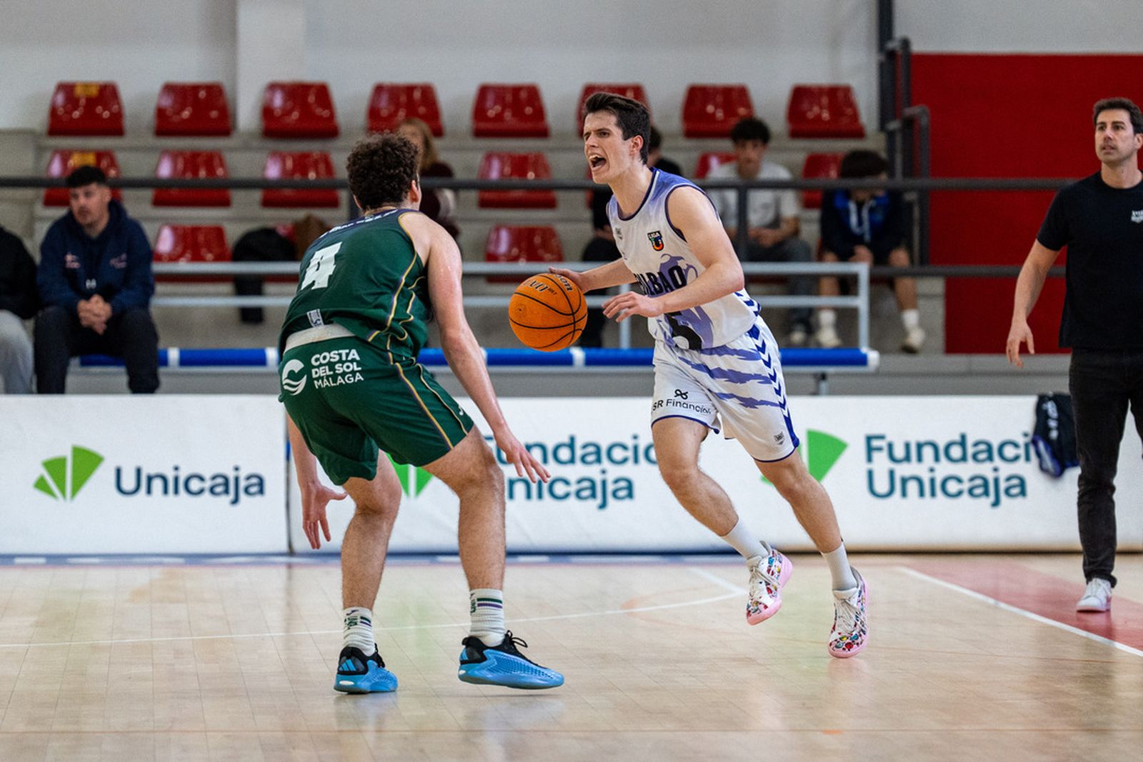 Liga U22: El Unicaja vence al Bilbao Basket con un estelar Alonso de la Iglesia (86-66)