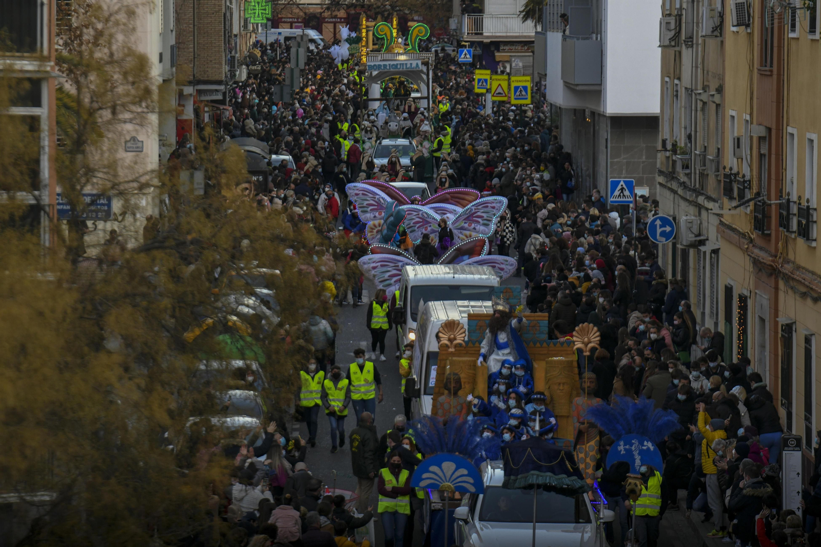 Fotos de la cabalgata de Reyes Magos de Granada 2022