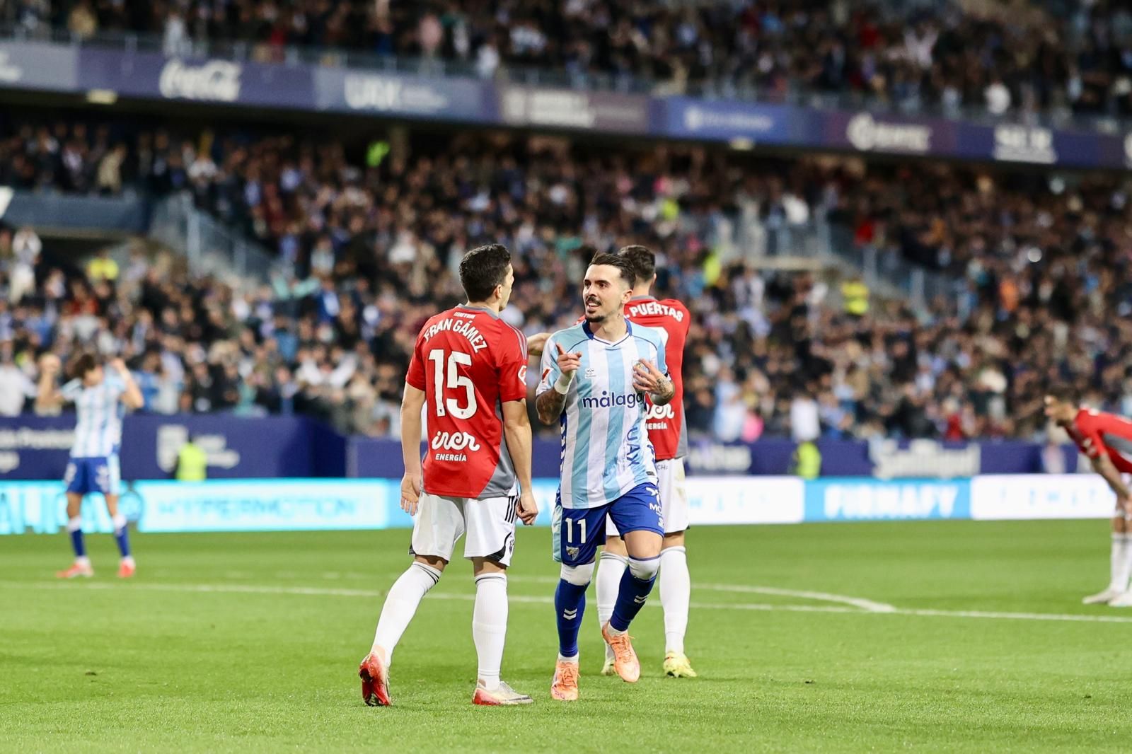 El Málaga CF-Albacete, en fotos