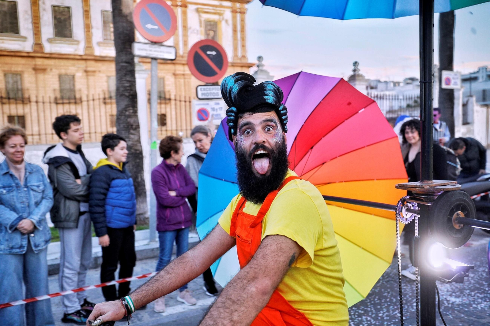 Una imagen de la Cabalgata del Humor de 2024.