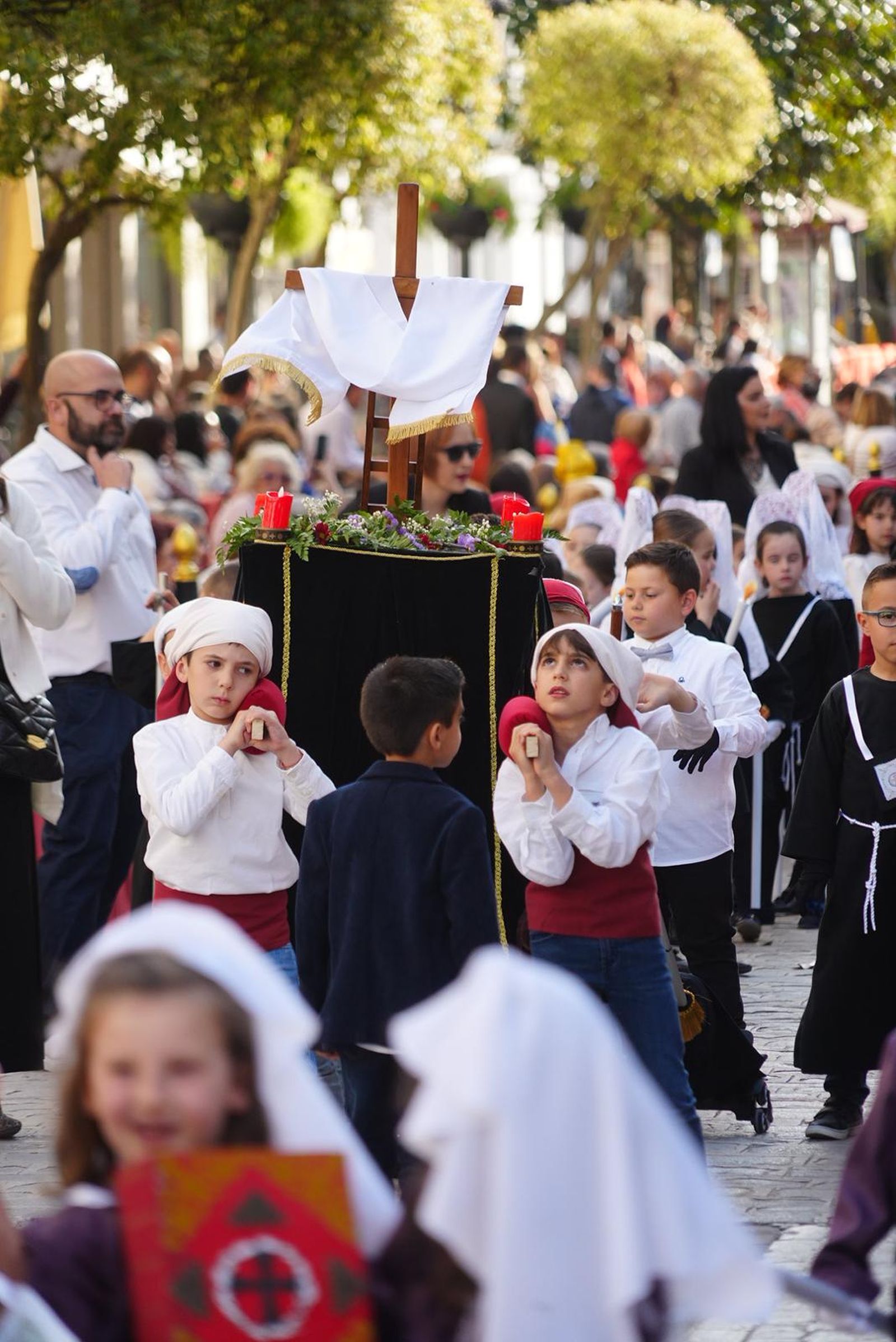 Las mejores imágenes del desfile infantil de Semana Santa de Pozoblanco