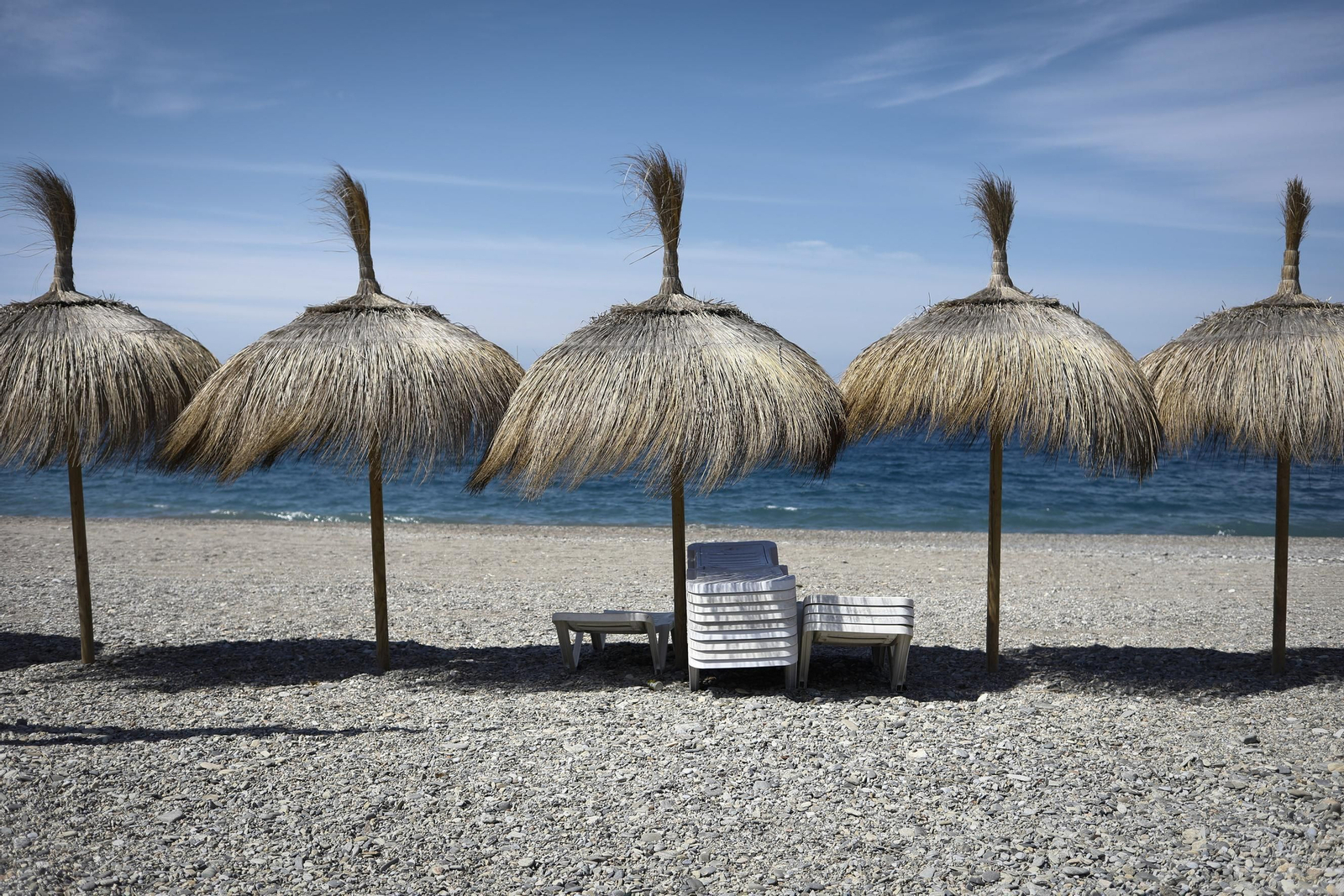 Imagen de una playa granadina