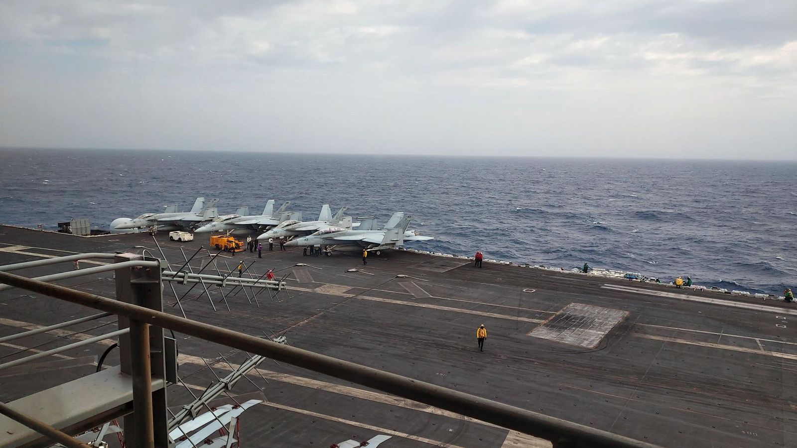 El portaviones de EEUU 'Harry S. Truman'.