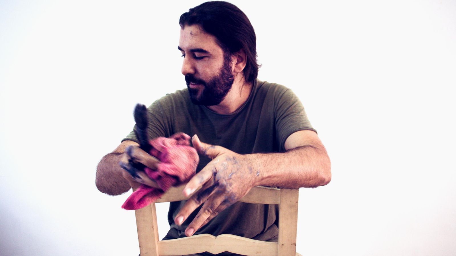 El artista multidisciplinar Patricio.