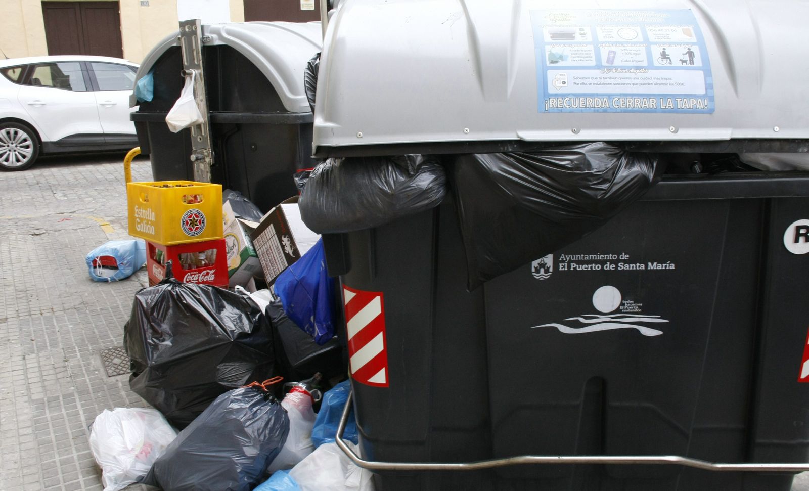 De momento la huelga de basuras seguirá, tras no haberse alcanzado un acuerdo en la reunión de hoy.