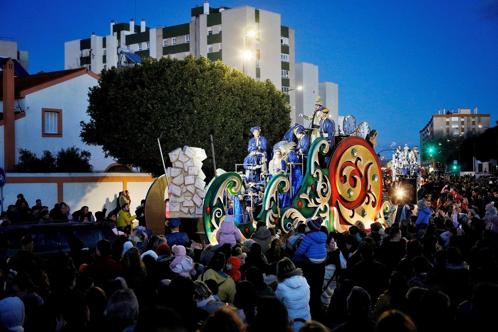 Cabalgata de los Reyes Magos en San Fernando en el año 2024