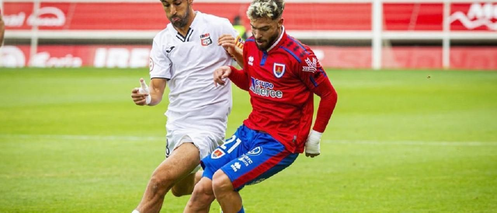 Dani Sánchez, con el Numancia