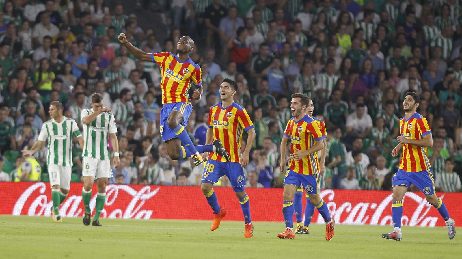 El Betis-Valencia, en imágenes