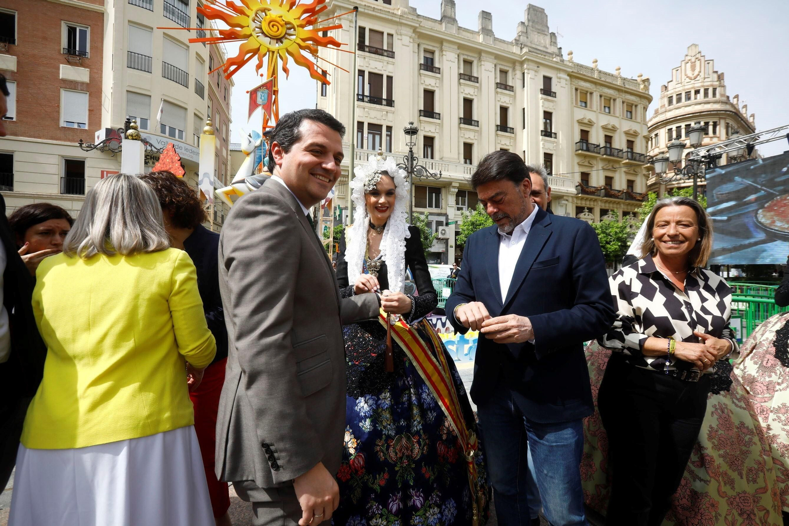 La Fiesta de las Fogueres de Sant Joan de Alicante en Córdoba, en imágenes