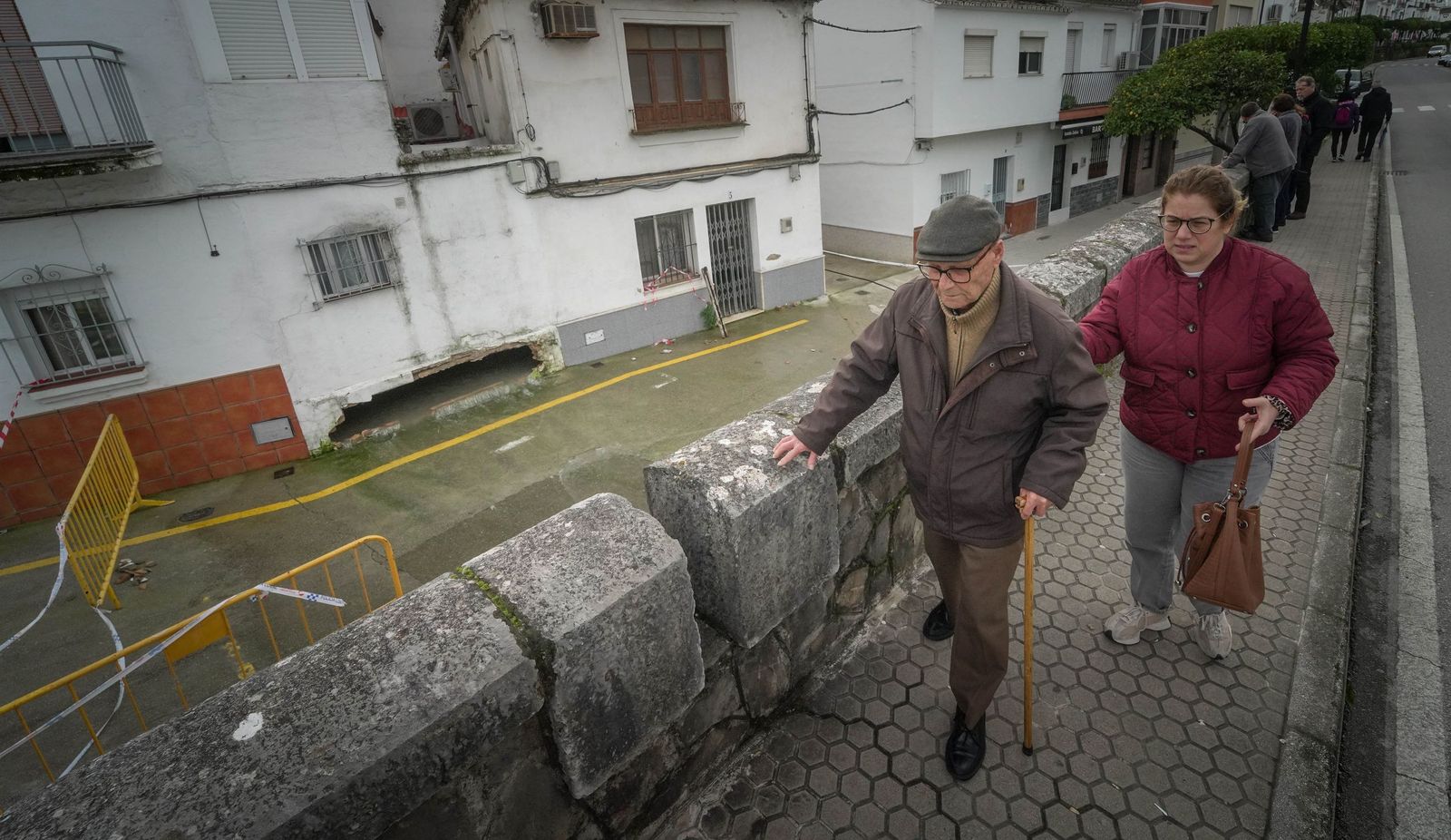 Imágenes de los torrentes de agua por las calles de Ubrique