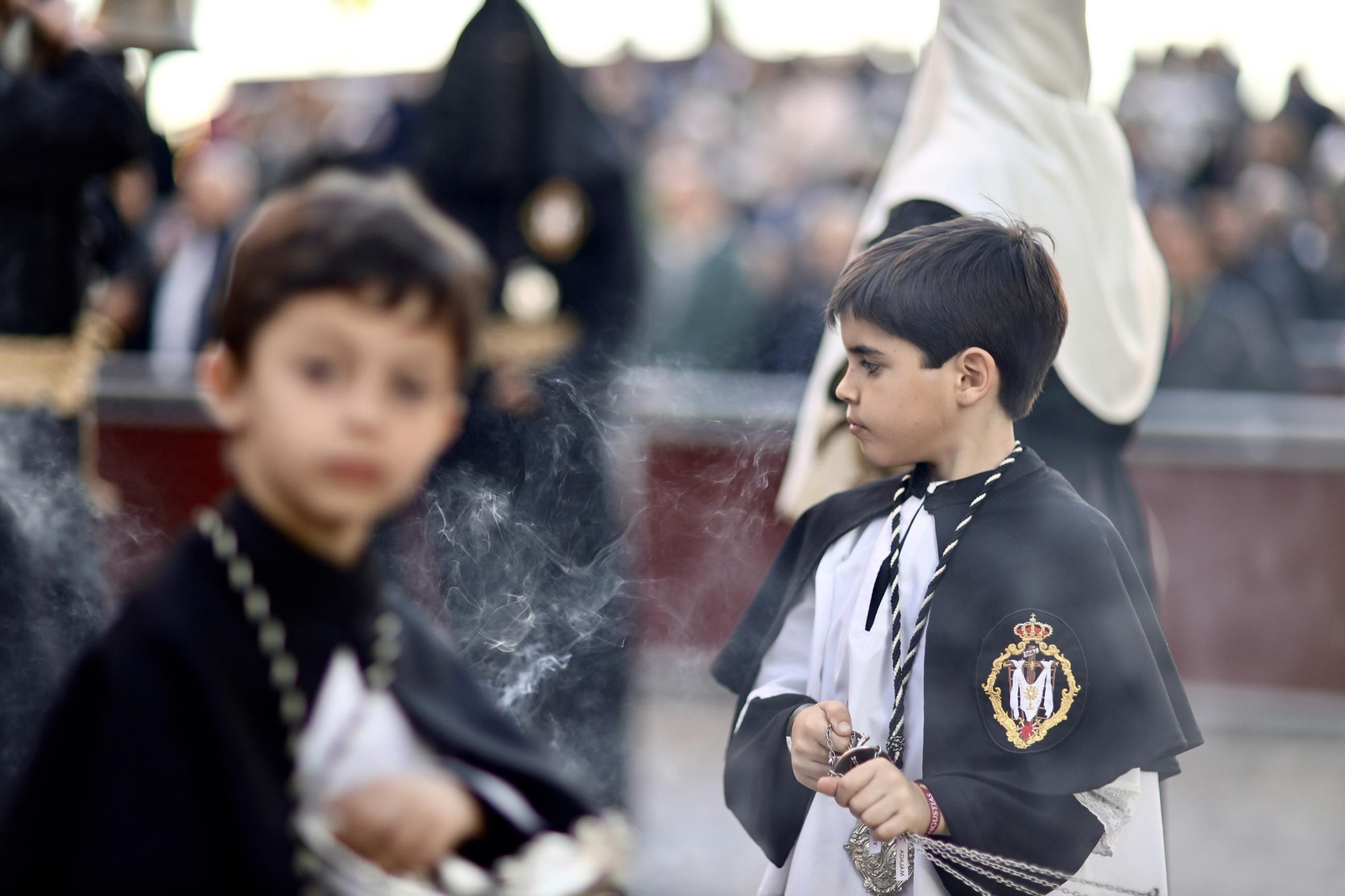 Descendimiento en el Viernes Santo de Málaga, en imágenes