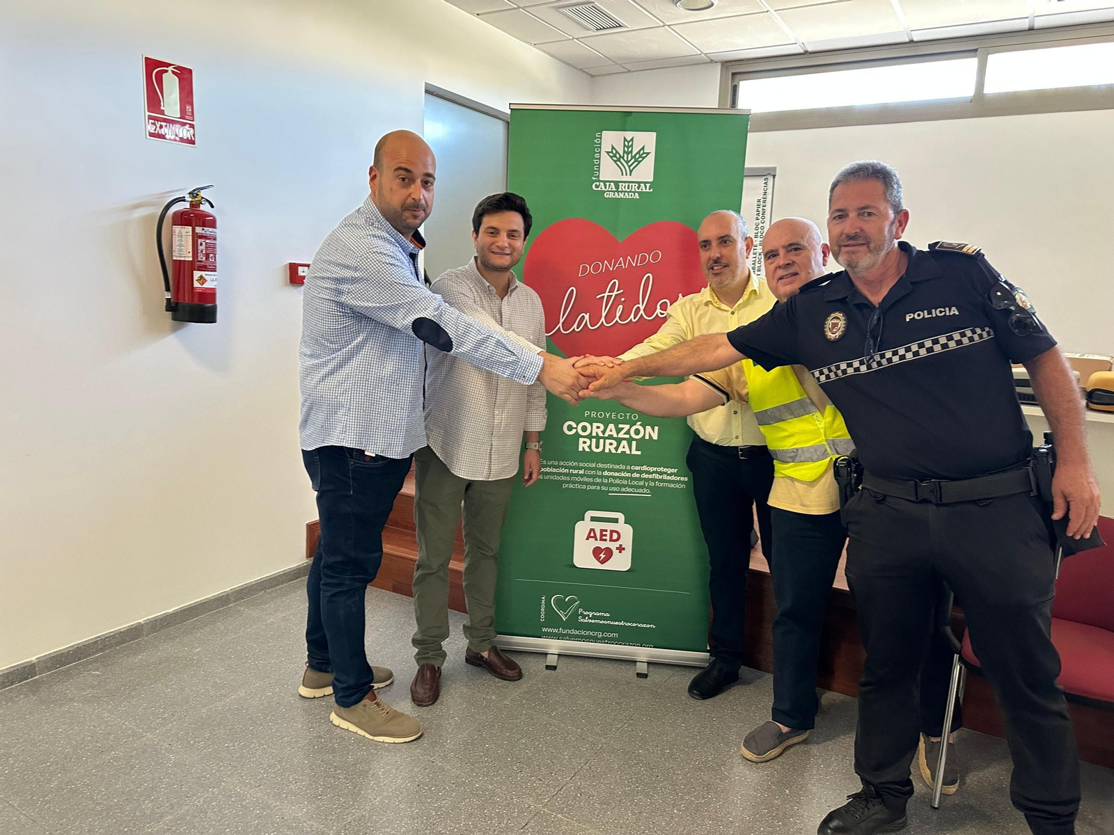 La Policía Local podrá actuar en casos de paradas cardiorrespiratorias.