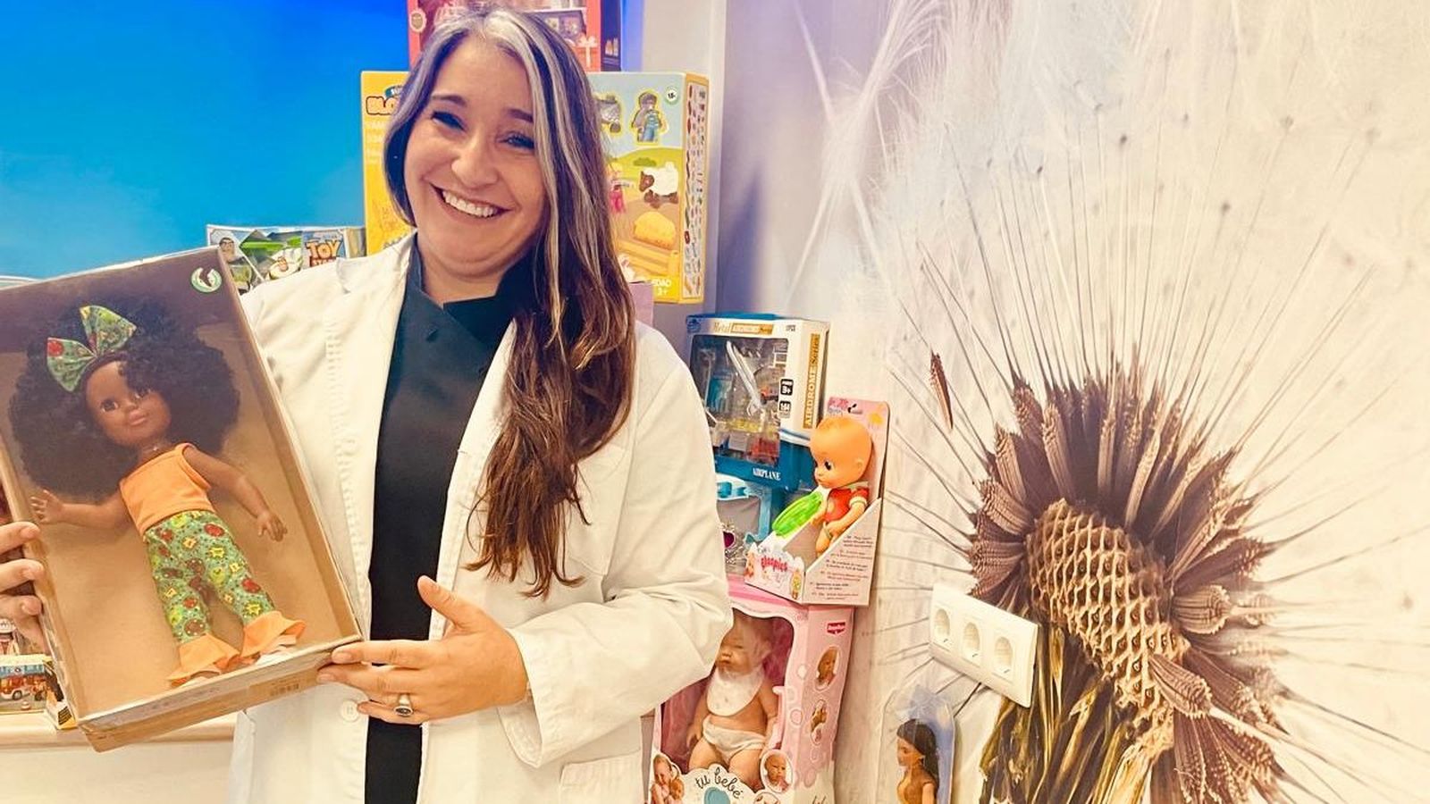 Silvia Barrios en la Cínica Dental Erytheia