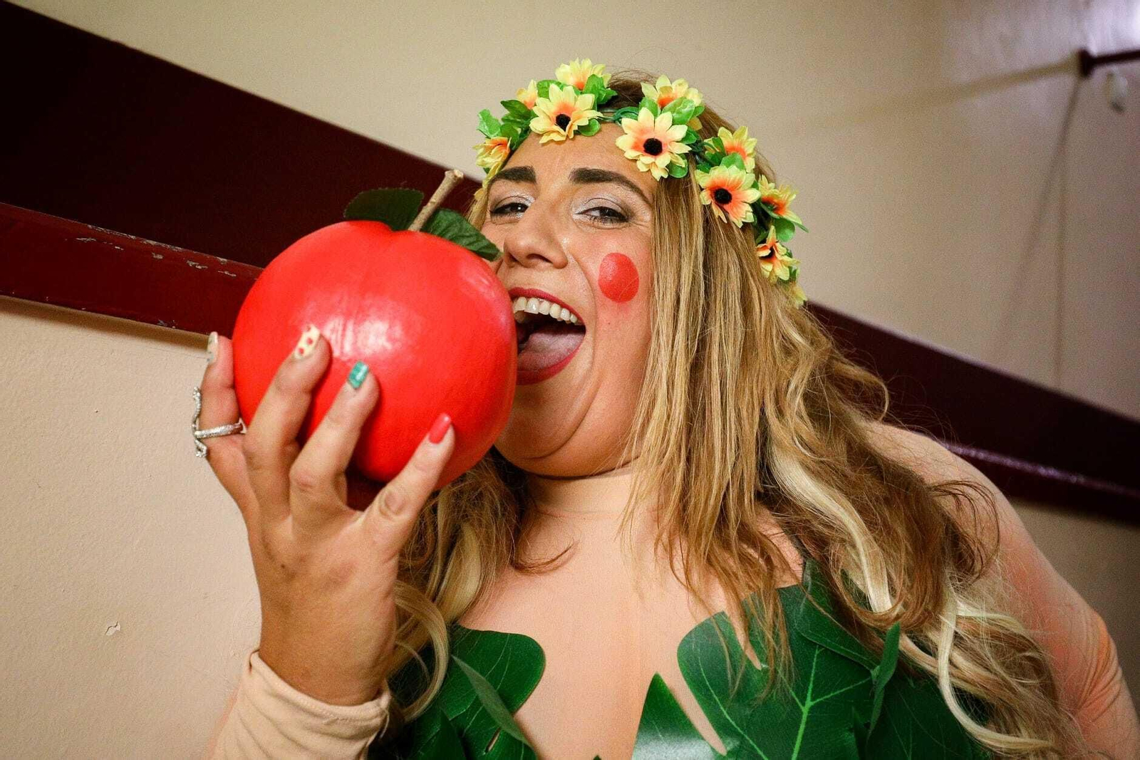 Ambiente en camerinos