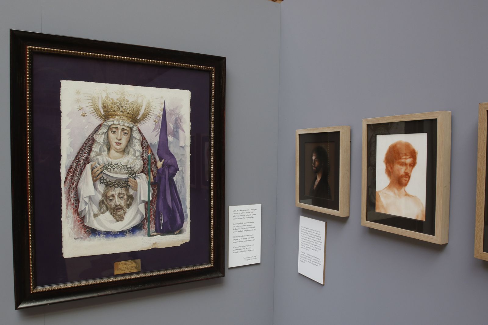 Exposición de la Hermandad del Valle y presentación del paño de la Verónica