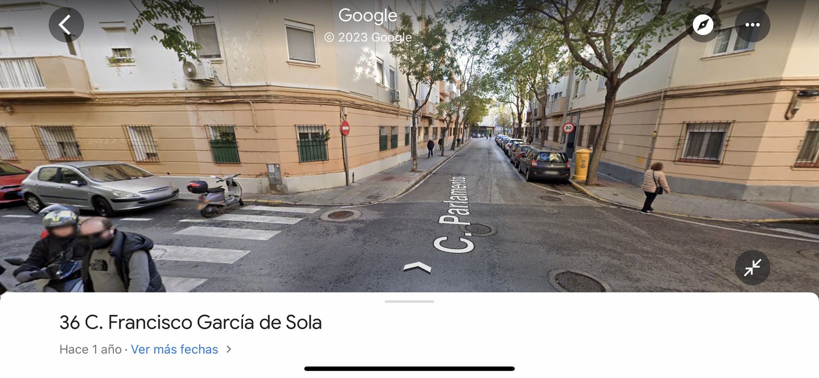 Zona de García de Sola en la que se están produciendo los intentos de okupación de viviendas