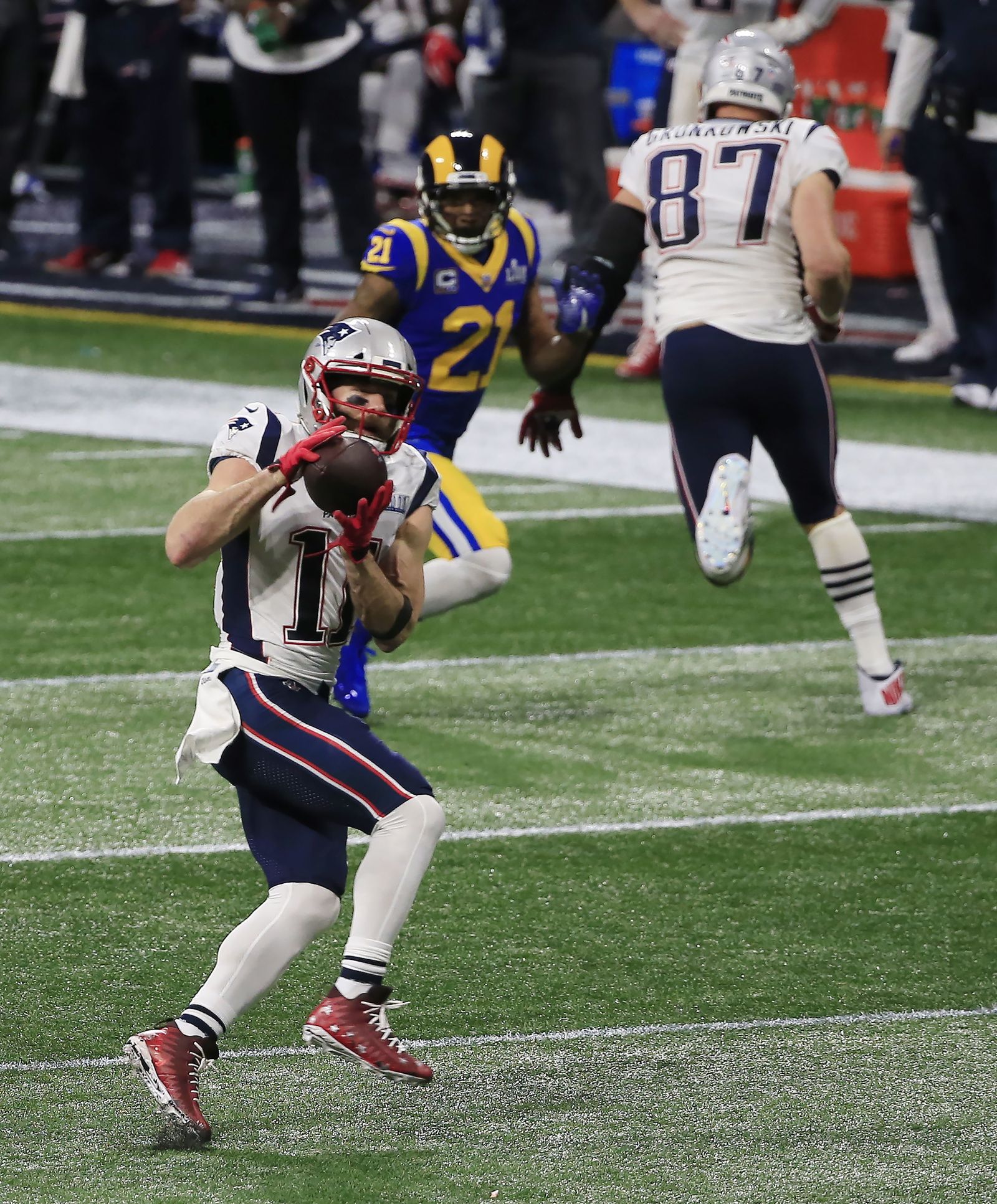 Las imágenes de la final de la Super Bowl