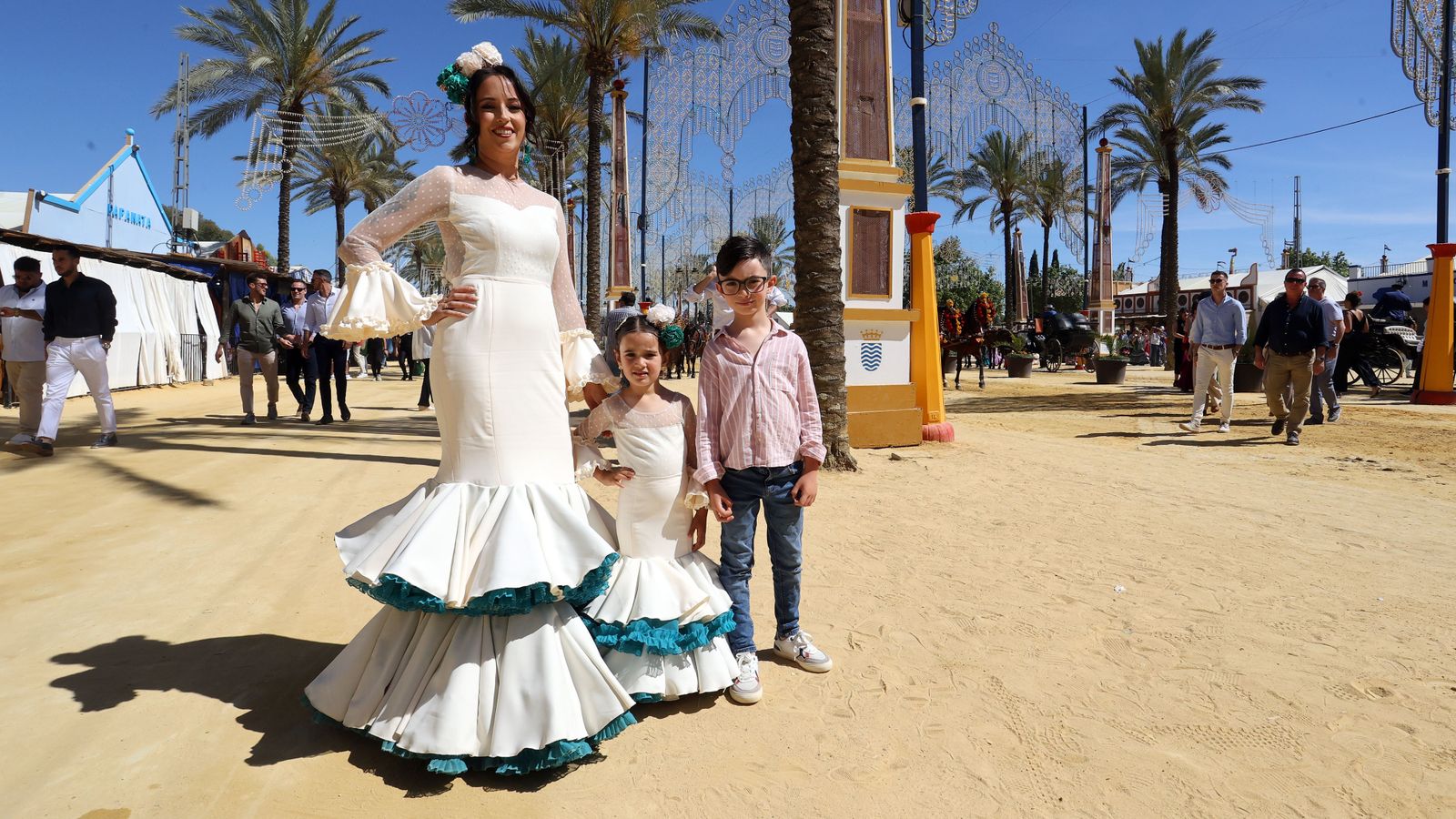 Búscate en las fotos del miércoles en la Feria de Jerez 2024