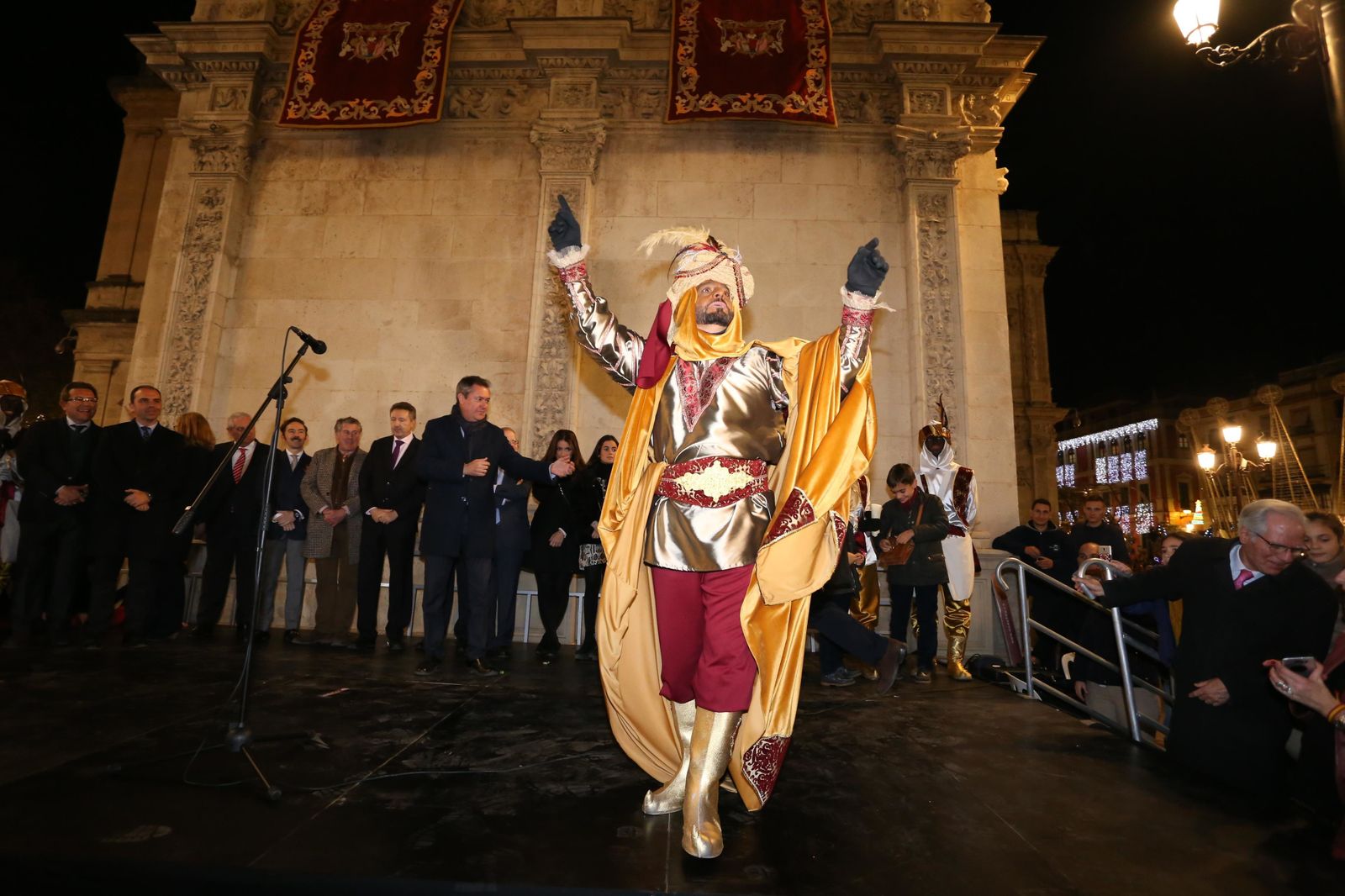 El cortejo del Heraldo, en imágenes