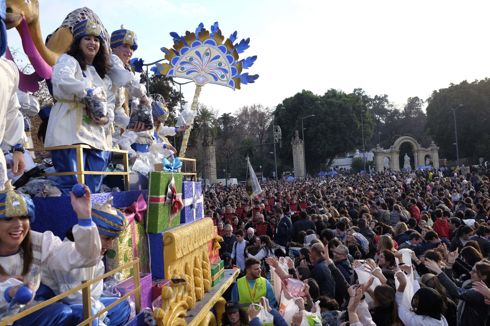 Las imágenes de la Cabalgata de los Reyes Magos