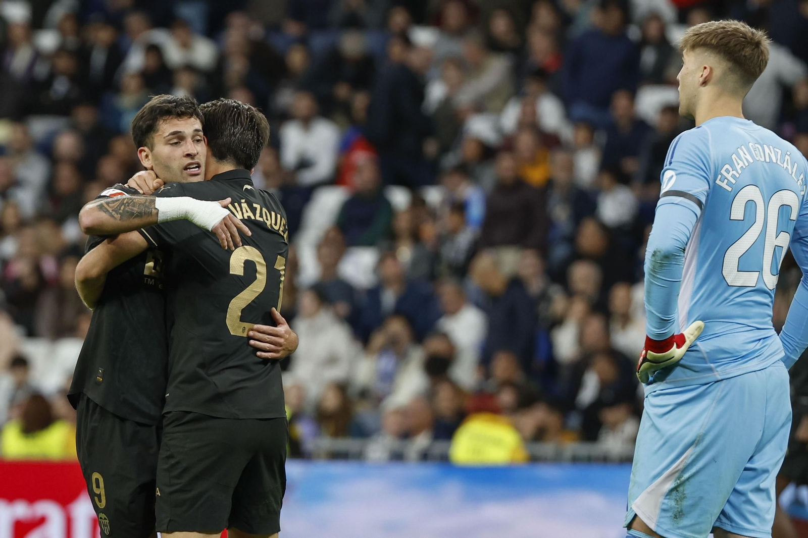 Las fotos de la derrota del Real Madrid ante el Valencia