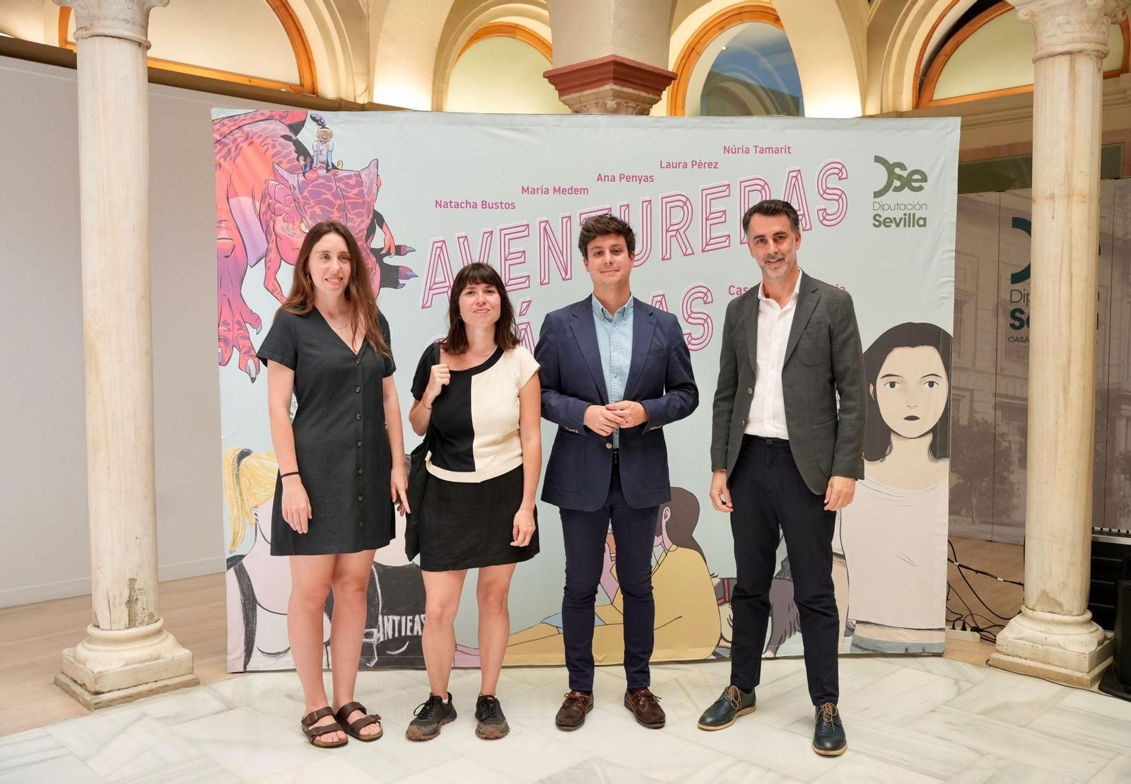 Presentación de la Exposición Aventureras del Cómic