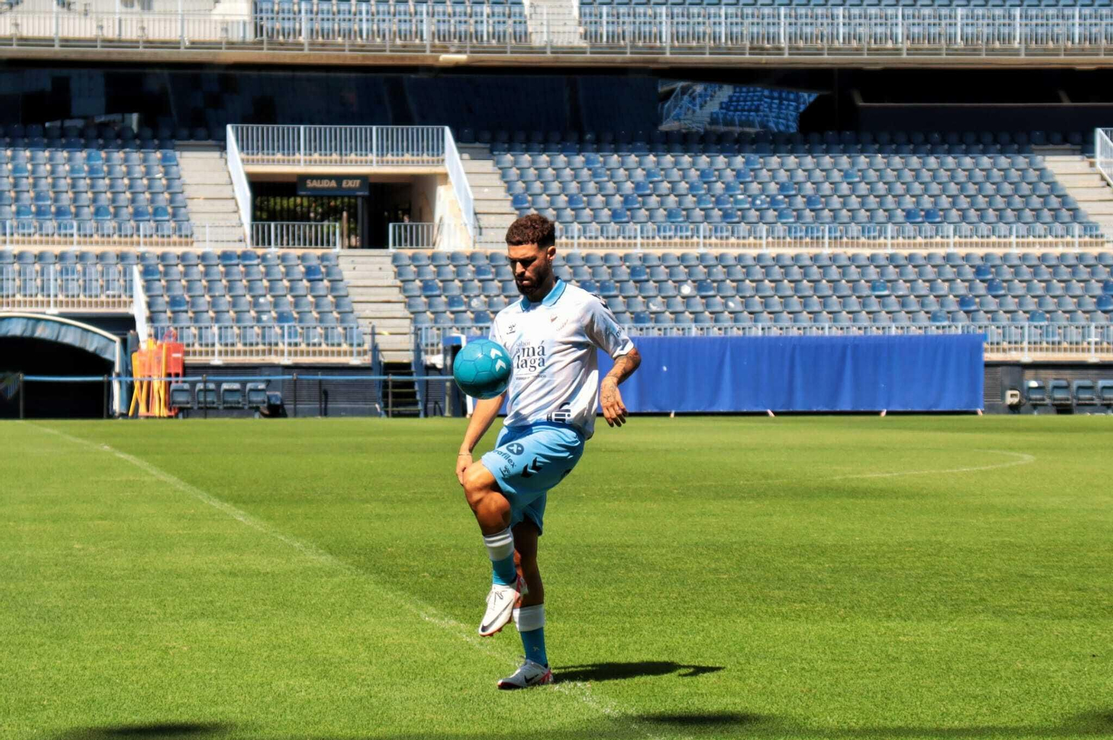La presentación de Dani Sánchez, en imágenes