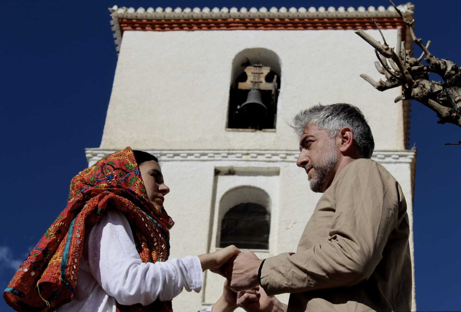 Recreación de la historia de amor de Zecilla y Diego de Enciso, en Bubión