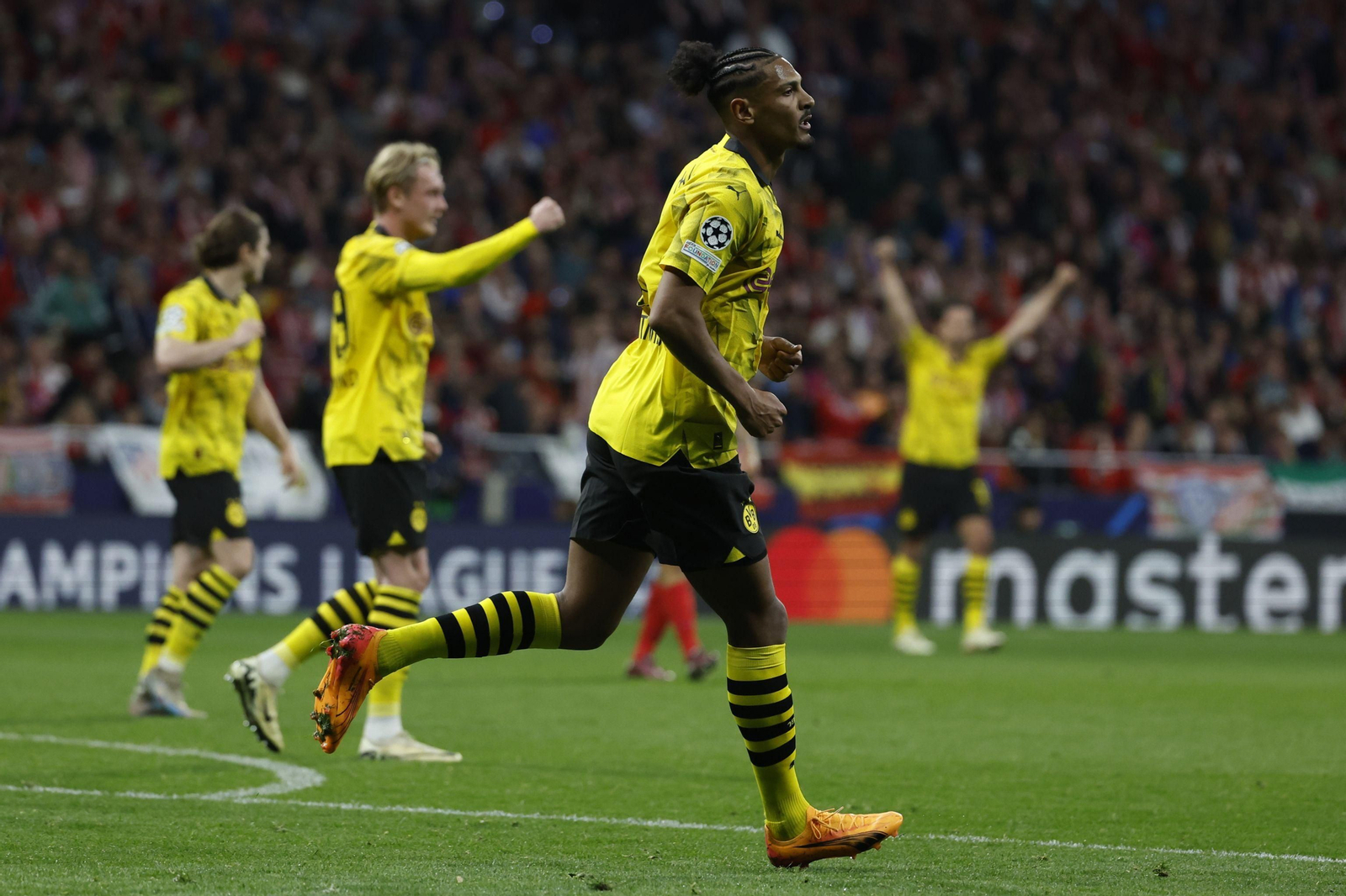 El Atlético de Madrid - Borussia Dortmund, en fotos