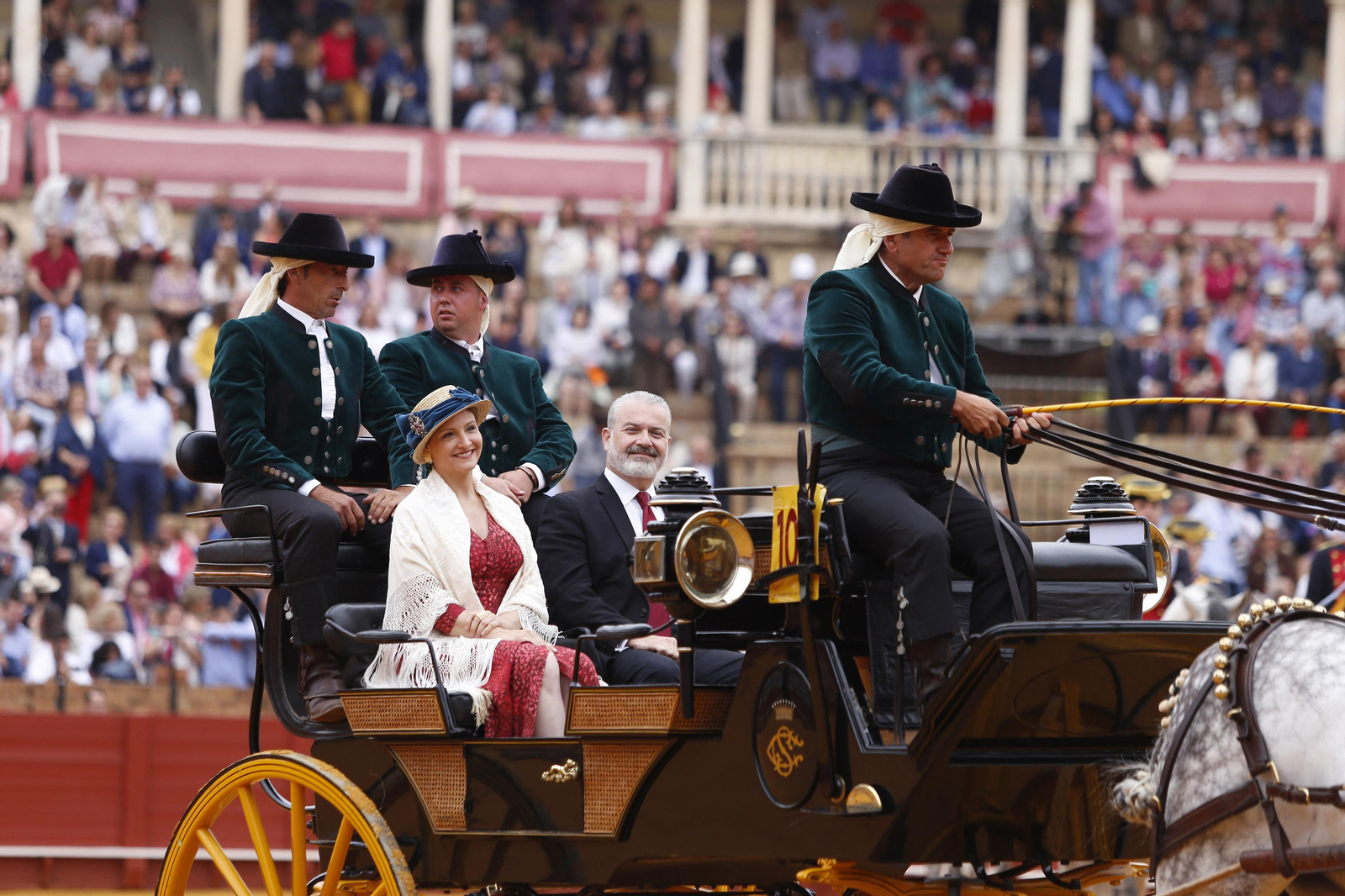 La 34º exhibición de enganches de la Feria de Sevilla en imágenes