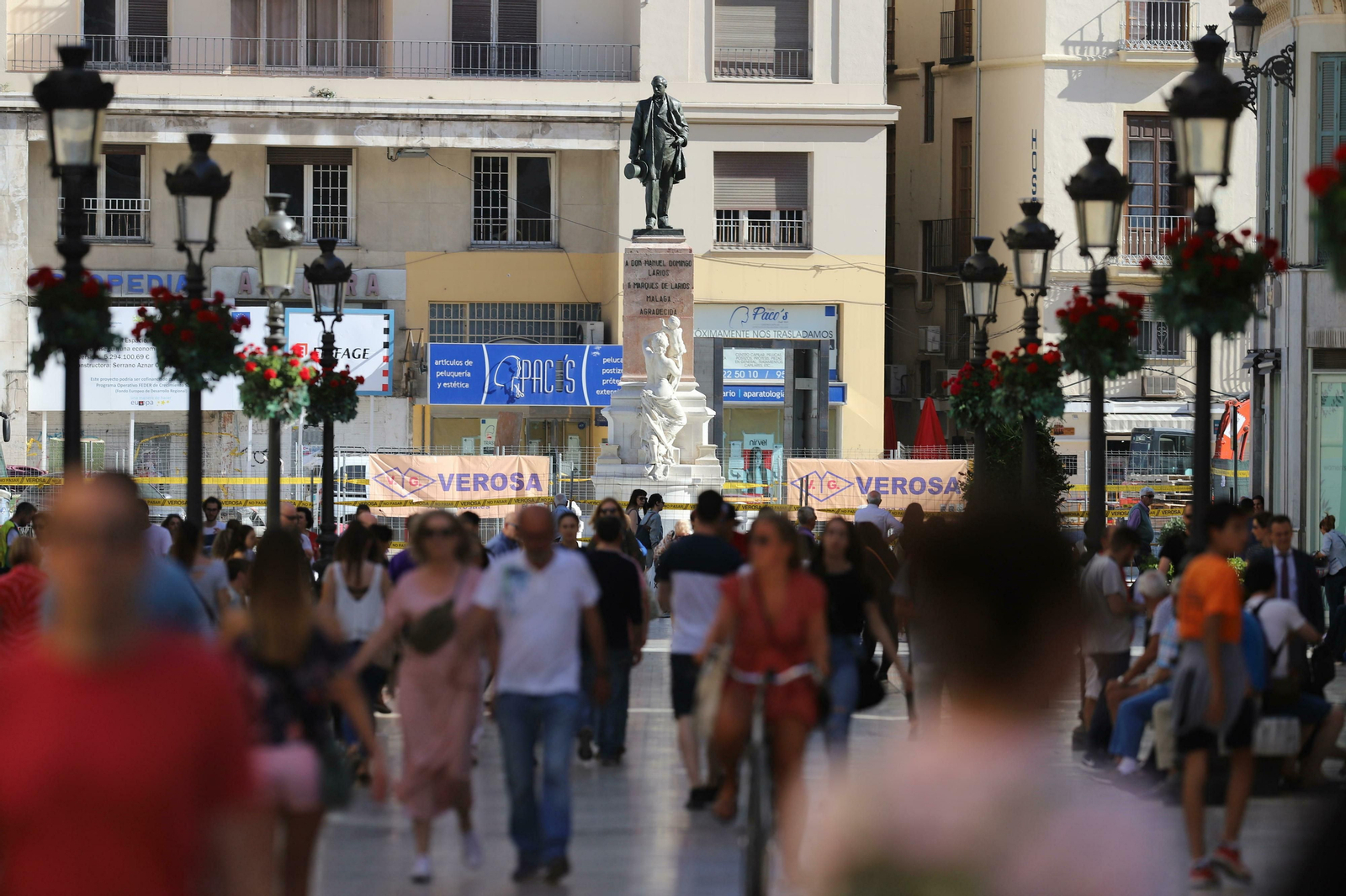 Vistas de Calle Larios.