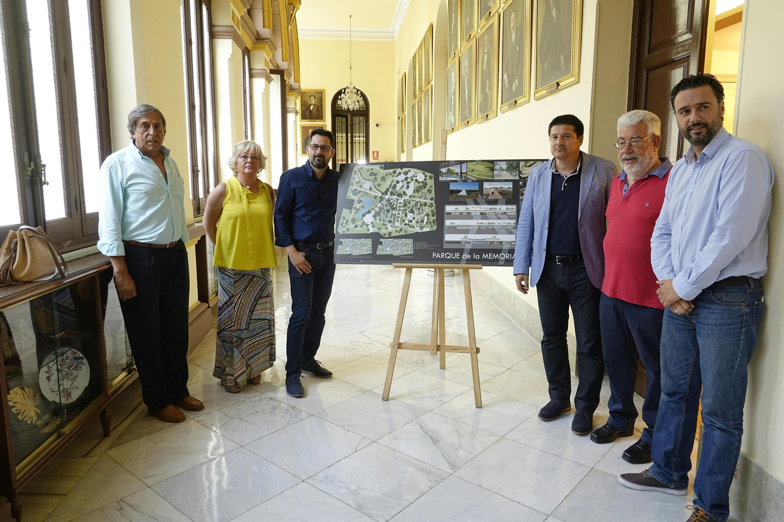 Presentación en 2017 del diseño del Parque de San Rafael.
