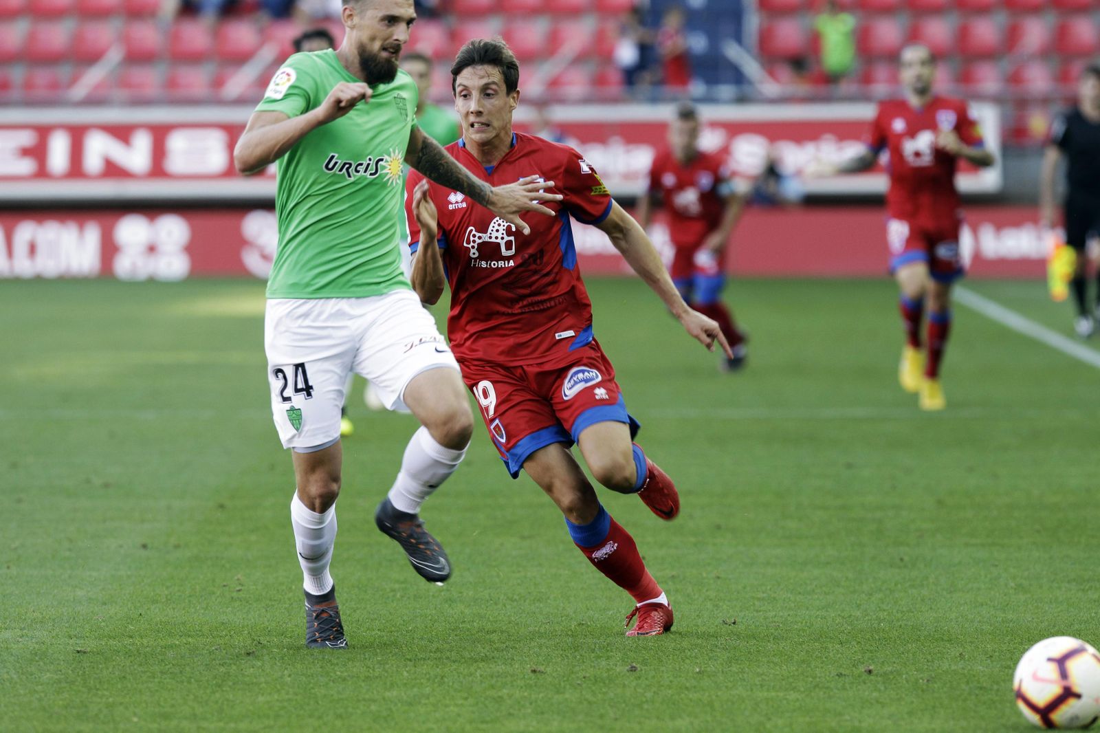 El Numancia-UD Almería, en imágenes