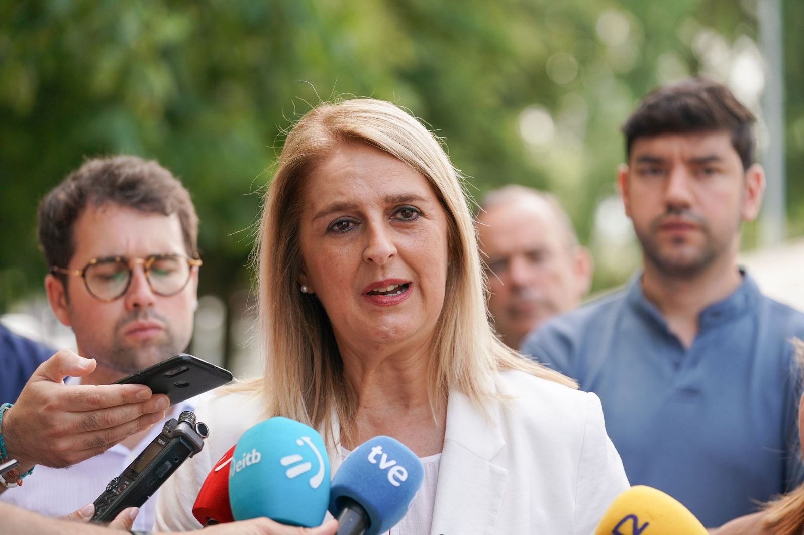 La portavoz del PP de Vitoria-Gasteiz, Ainhoa Domaica.