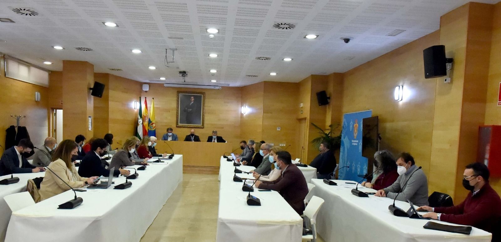 Un momento del Pleno celebrado en el centro documental