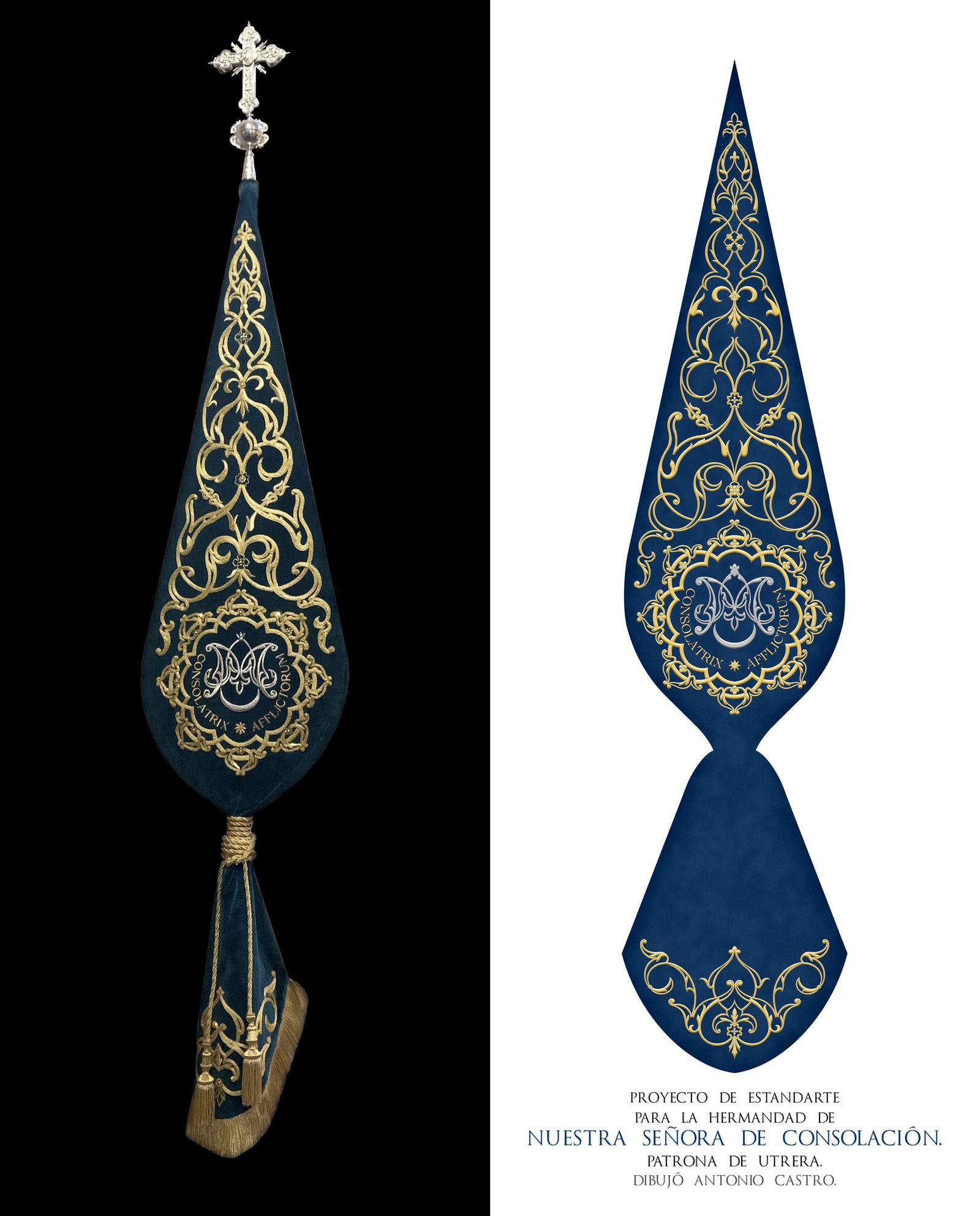 El diseño del nuevo estandarte