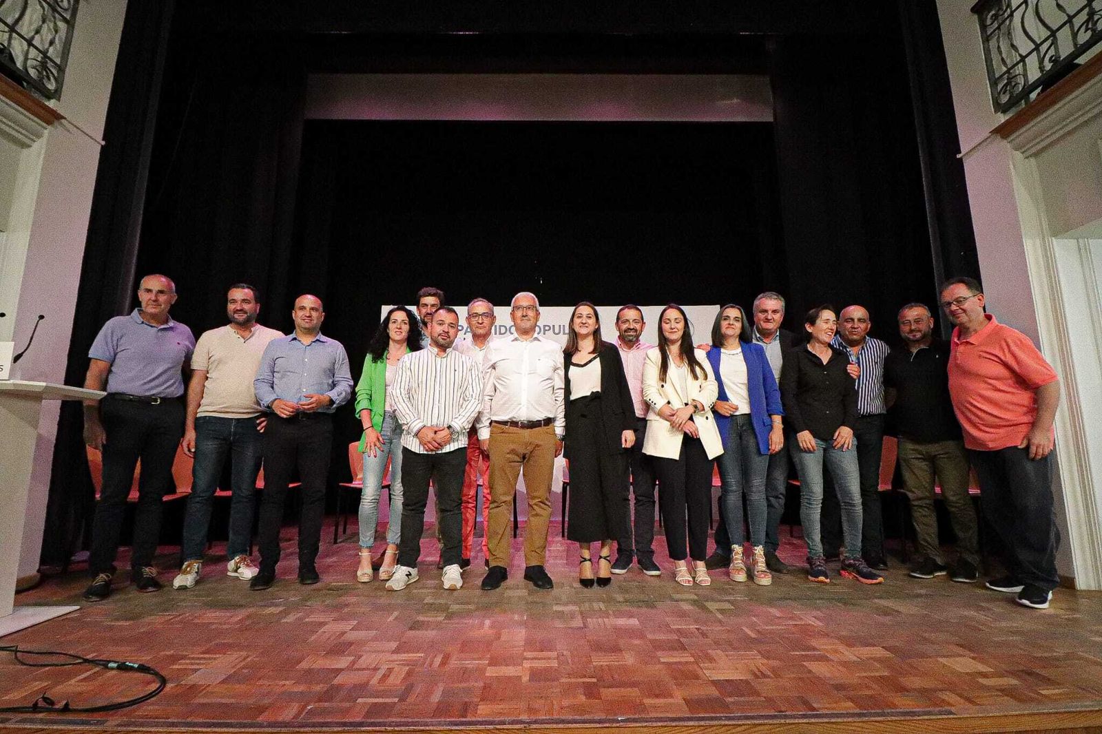 Candidatos del PP para Cantoria.