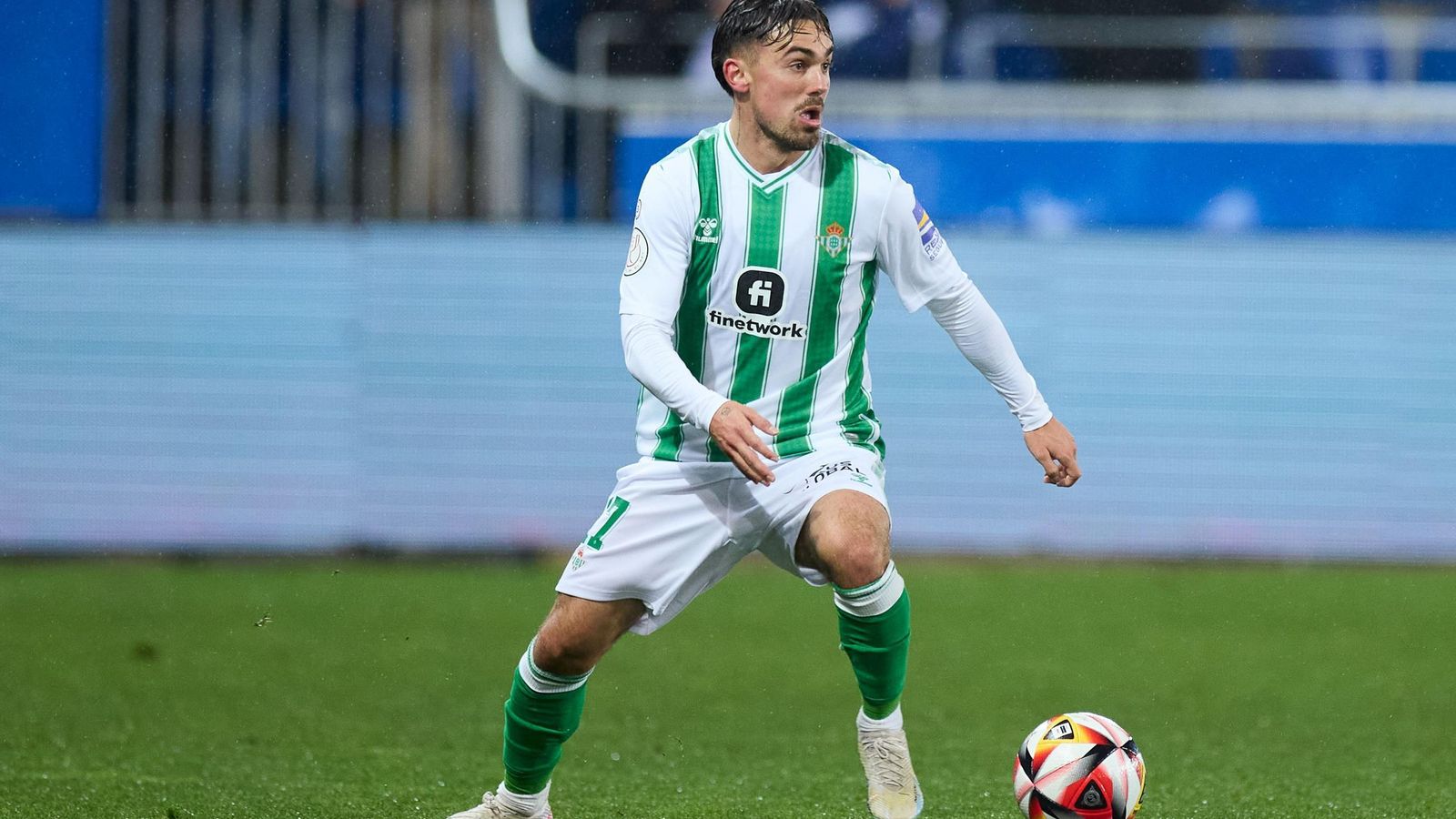 Rodri, en un encuentro de la pasada temporada.