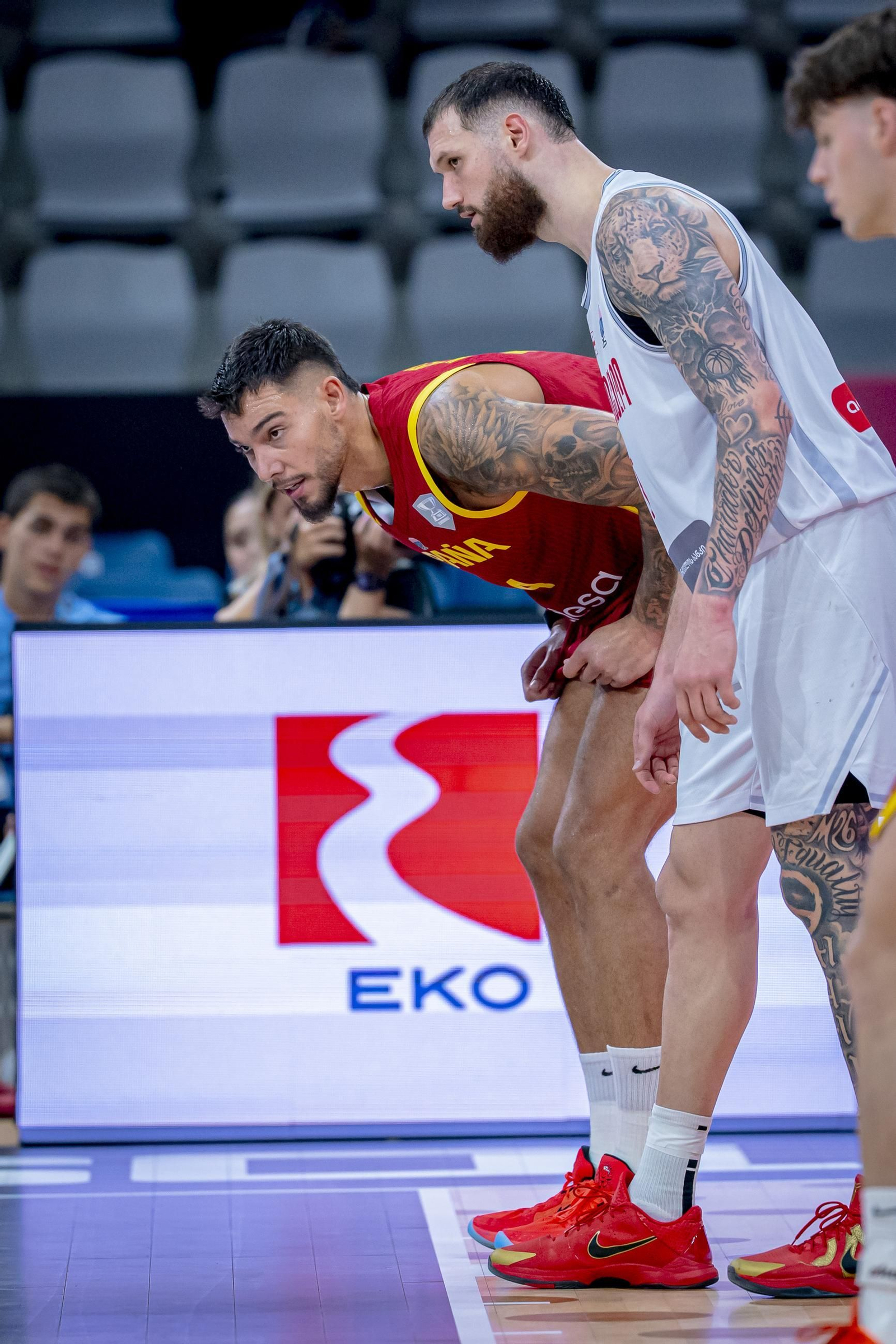 Las fotos del Georgia - España de baloncesto