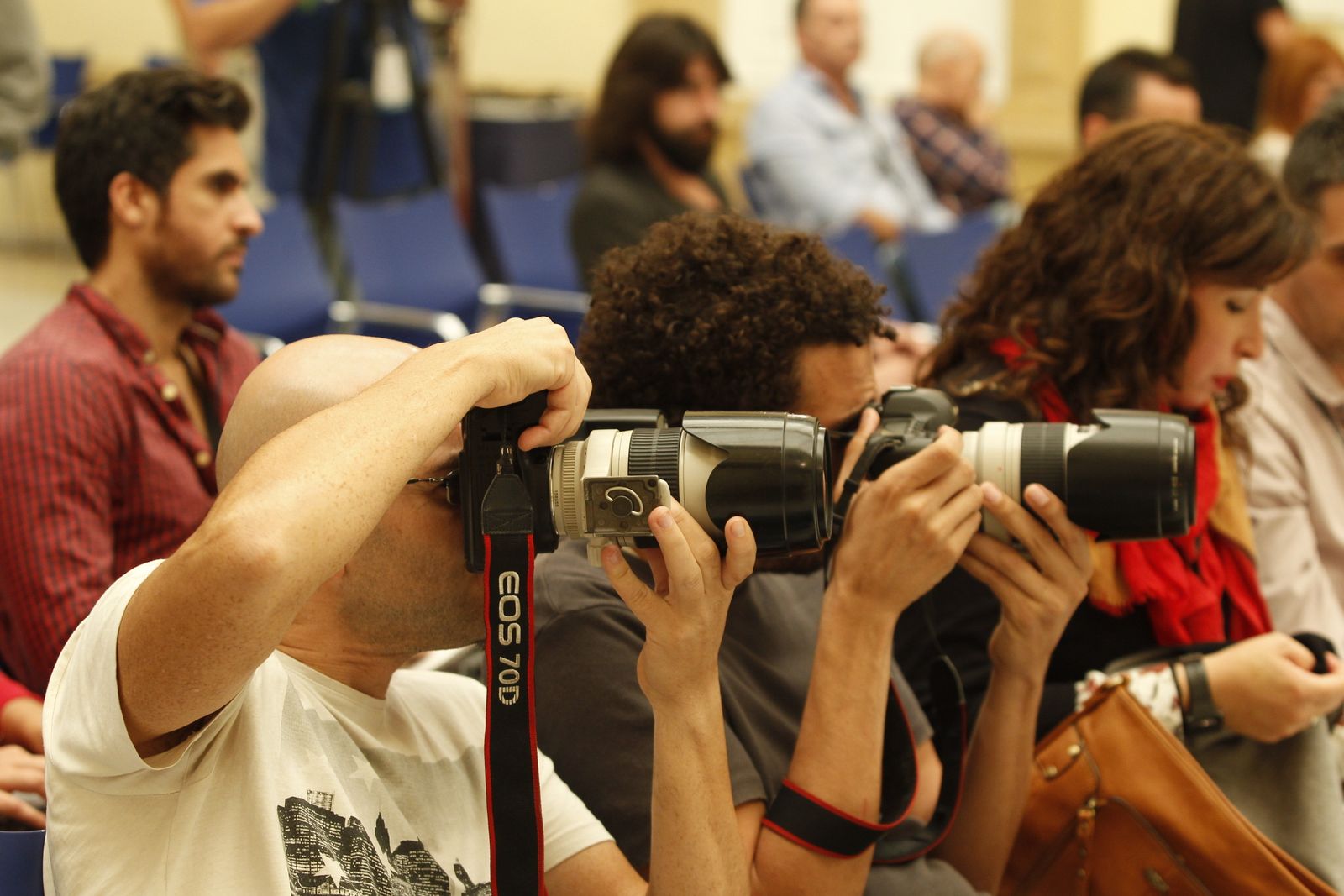 Las imágenes de Melani Olivares y Rubén Cortada