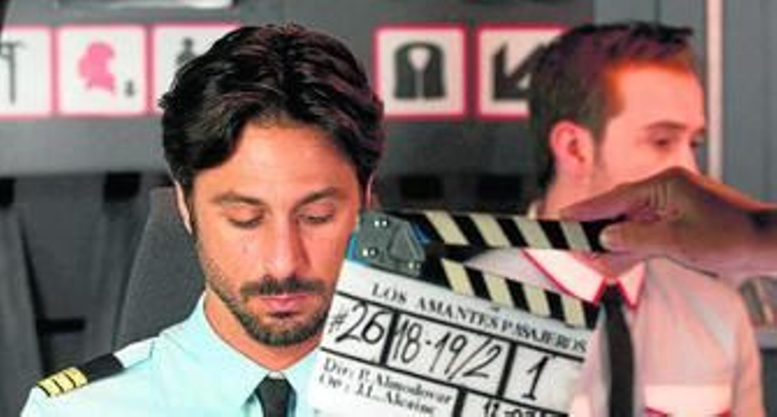 Hugo Silva, durante el rodaje.