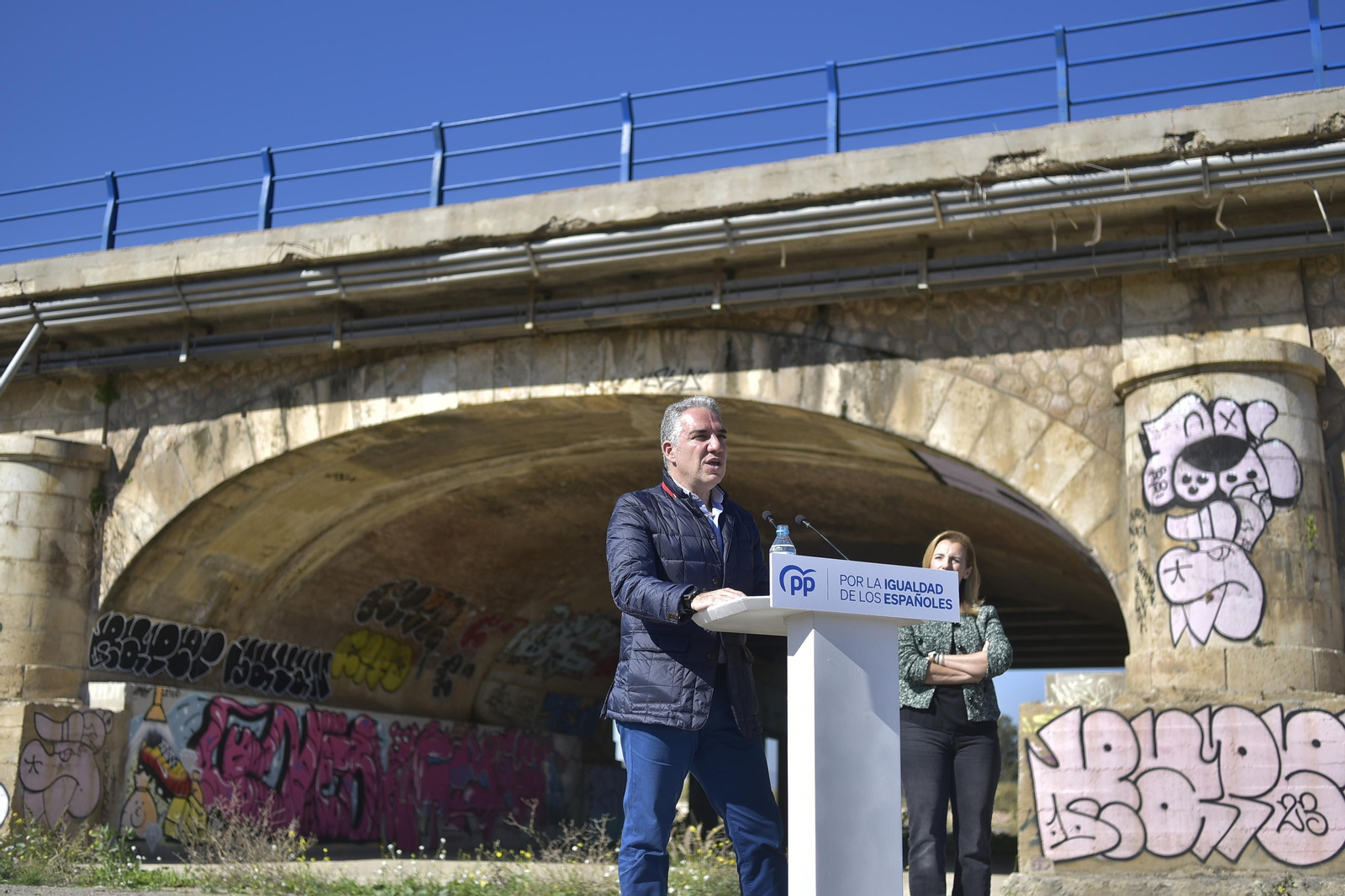 Elias Bendodo en rueda de prensa en Málaga. Elias Bendodo en rueda de prensa en Málaga.