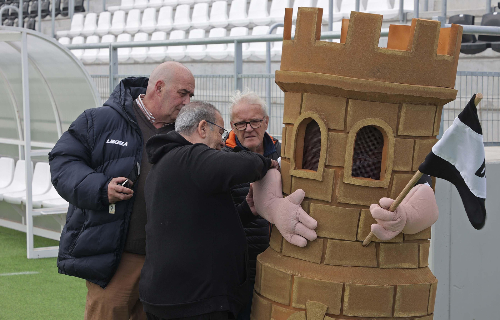 La presentación de la mascota oficial de la Balona La presentación de la mascota oficial de la Balona