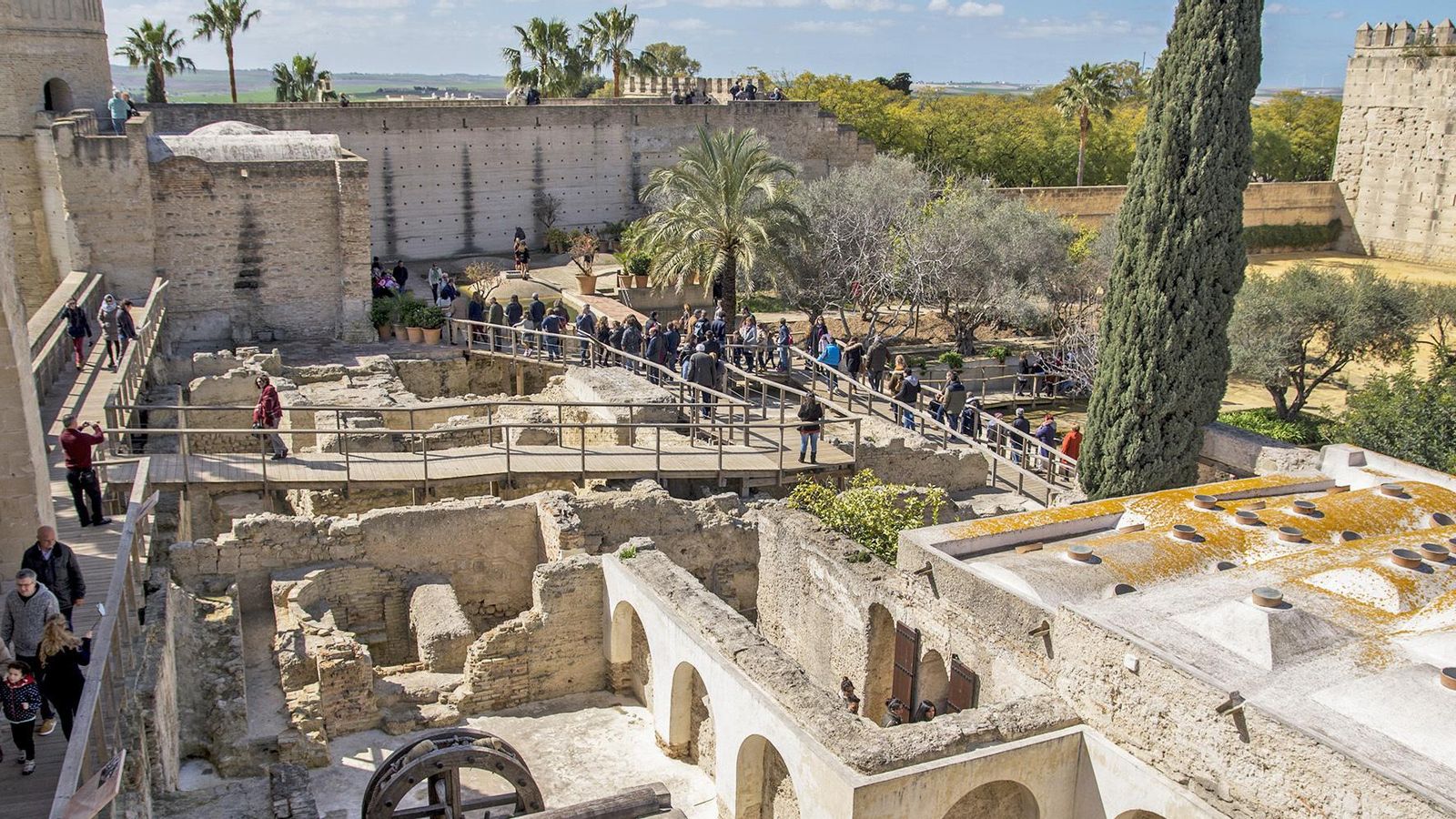 Imagen del Alcázar de Jerez.