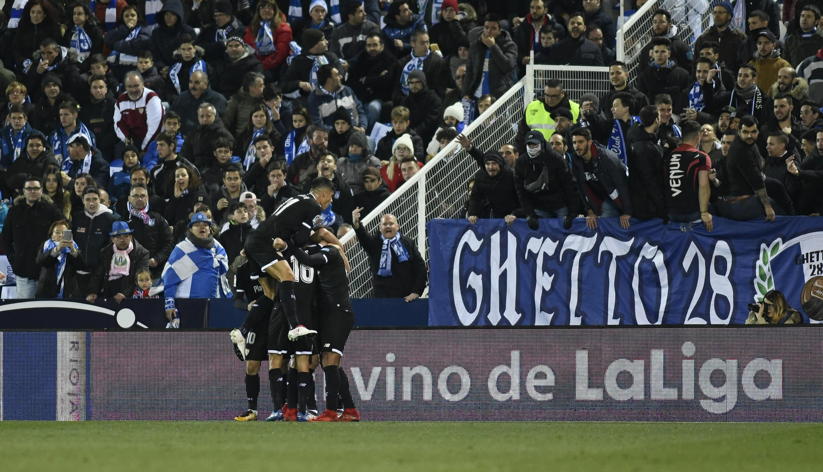 Las imágenes del Leganés-Sevilla de Copa