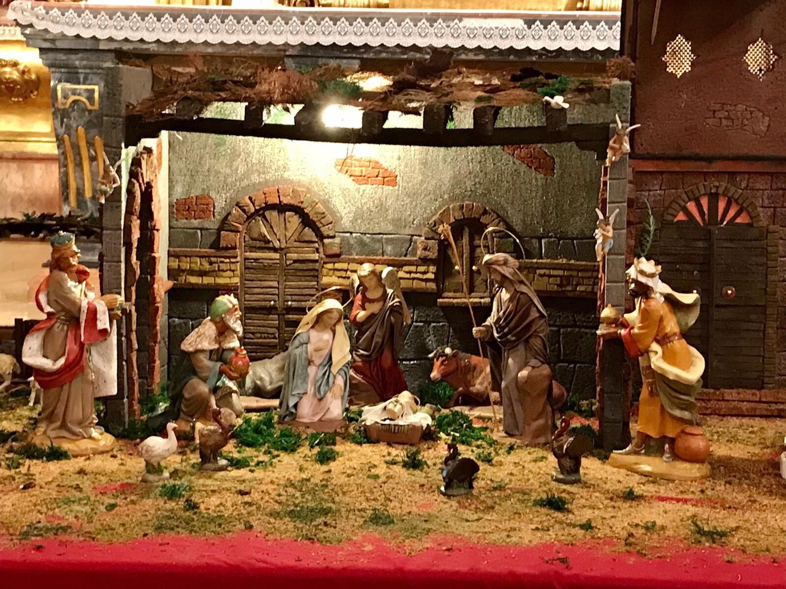 Belén de la Agrupación de Cofradías de la Semana Santa de Málaga.