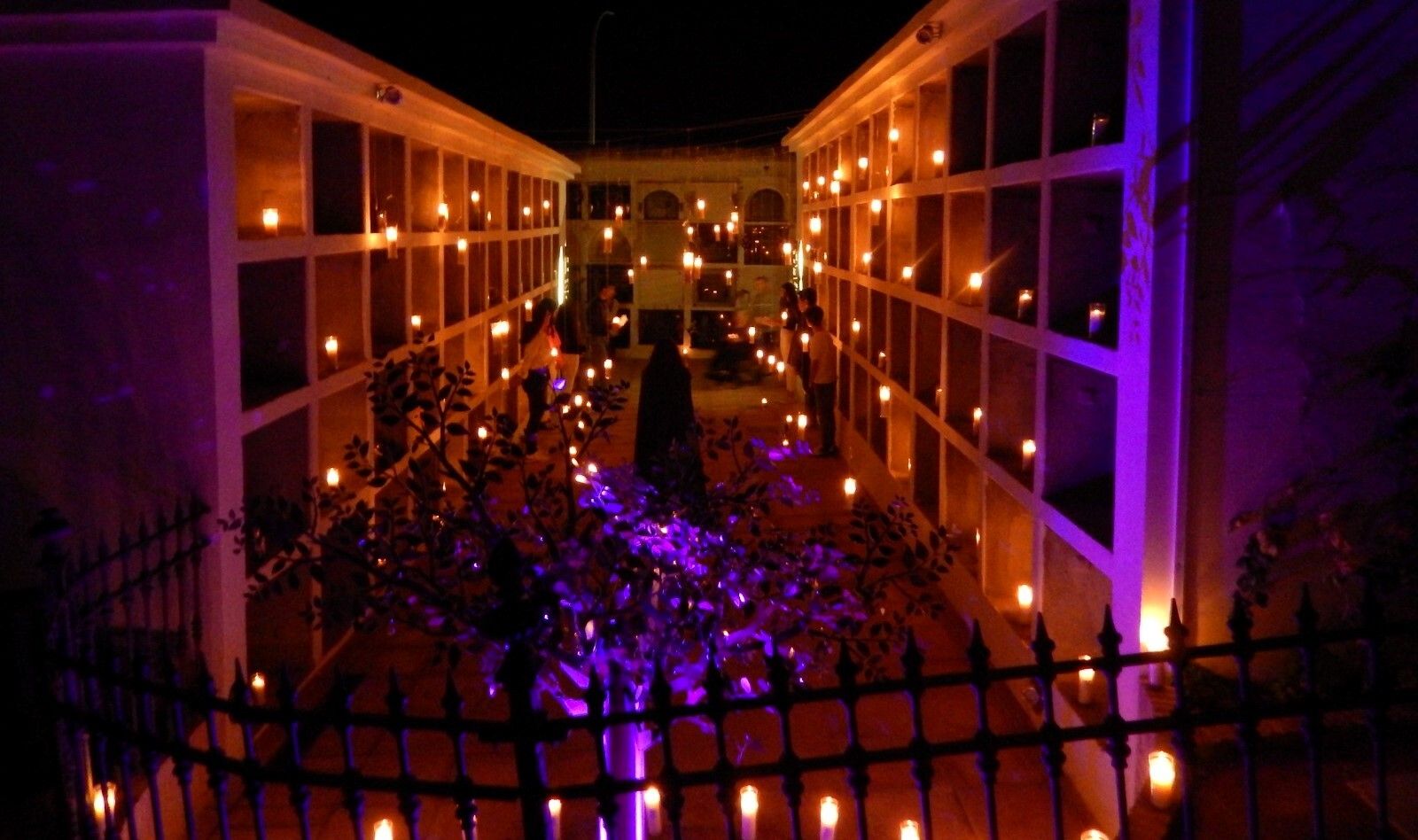 Inauguración del Paseo de la Paz de Pedro Abad.