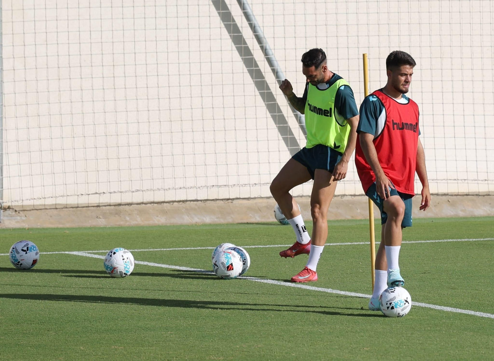 El Málaga CF se muda a la Ciudad Deportiva sin Eneko Jauregi